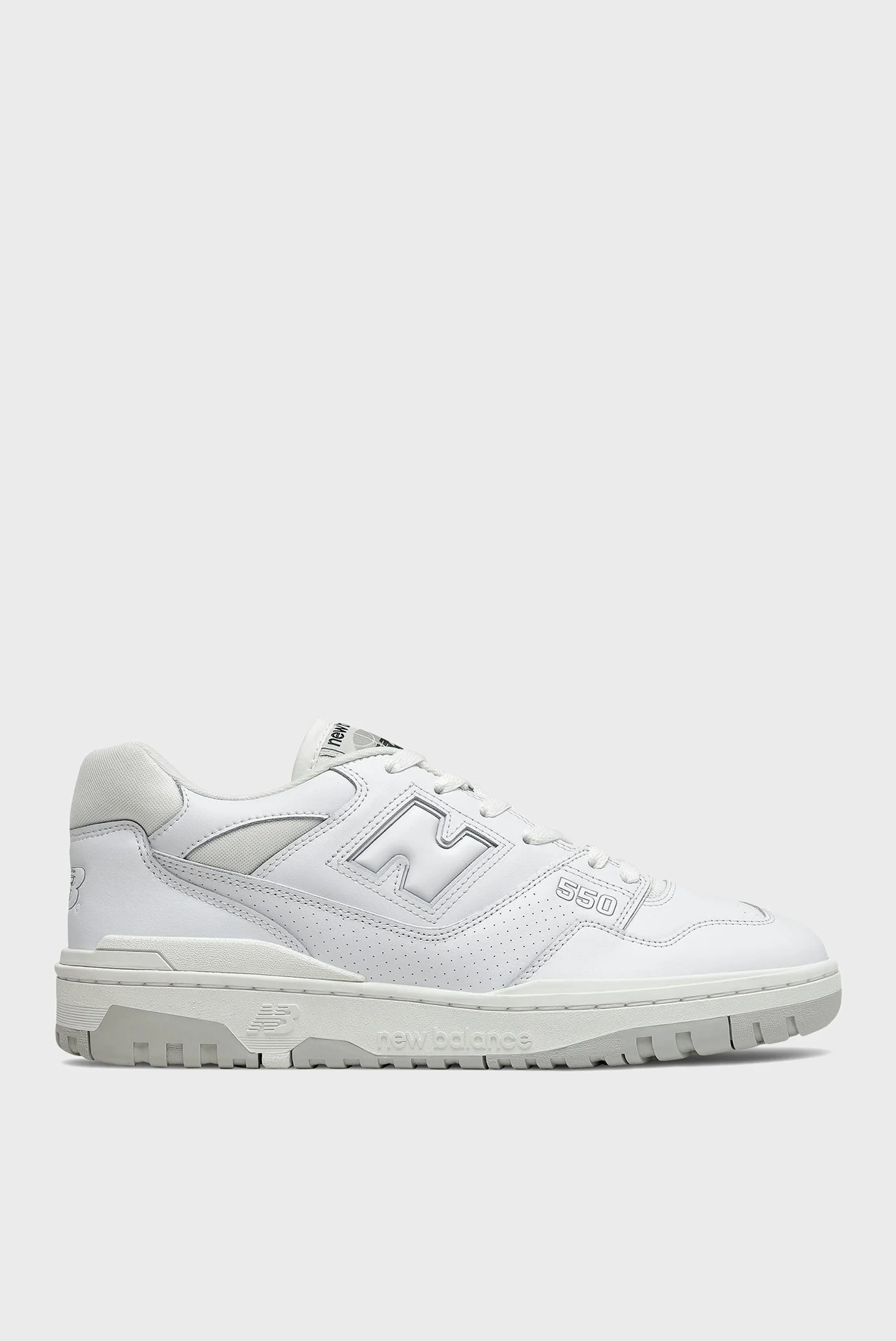 Білі шкіряні кросівки 550 T2 New Balance BB550PB1 — MD-Fashion