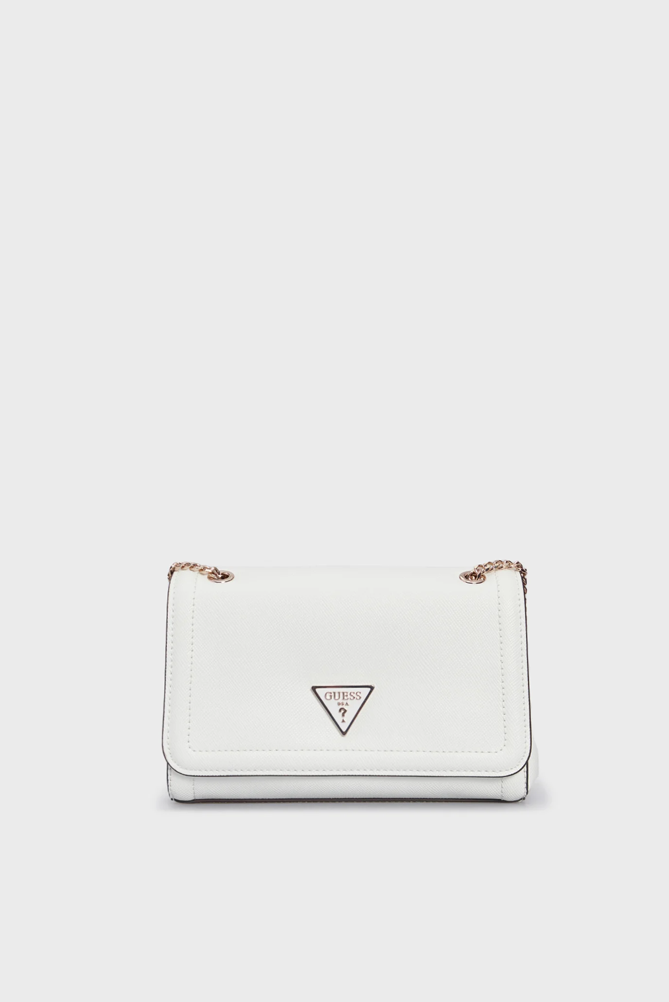 Жіноча біла сумка NOELLE CONVERTIBLE XBODY FLAP Guess HWZG7879210