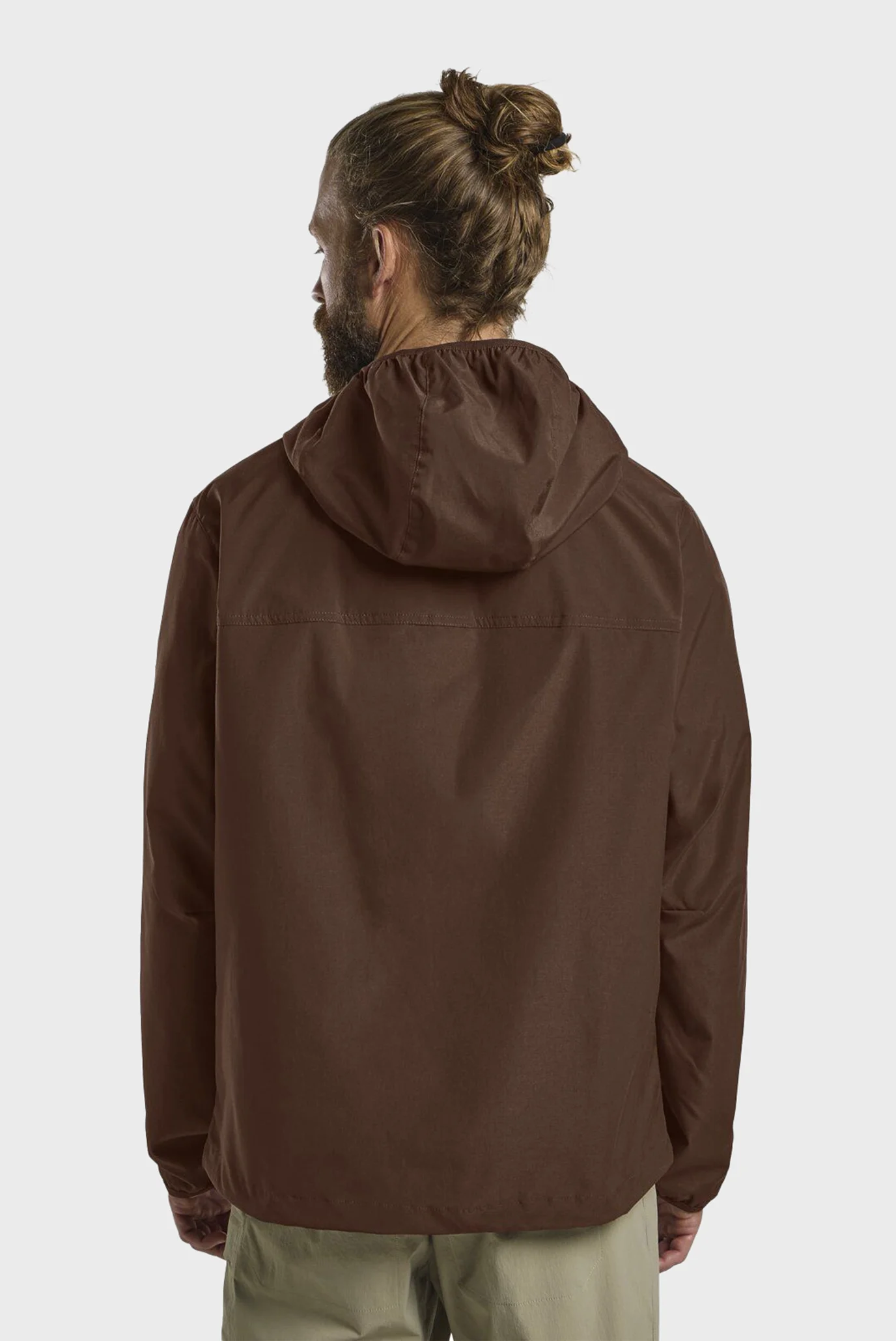 Мужская коричневая ветровка Jack Wolfskin A63836_2745 — MD-Fashion