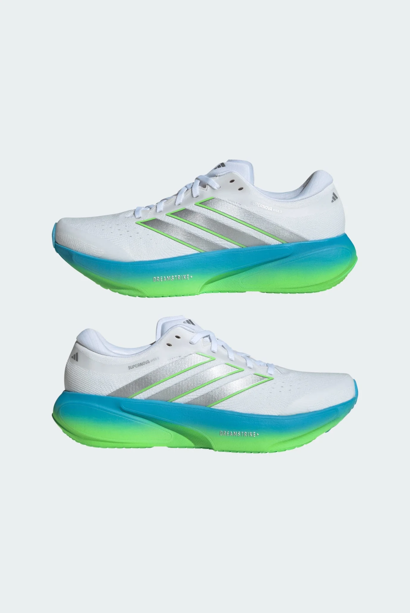 Мужские белые кроссовки SUPERNOVA RISE 3 RUNNING adidas JP8680