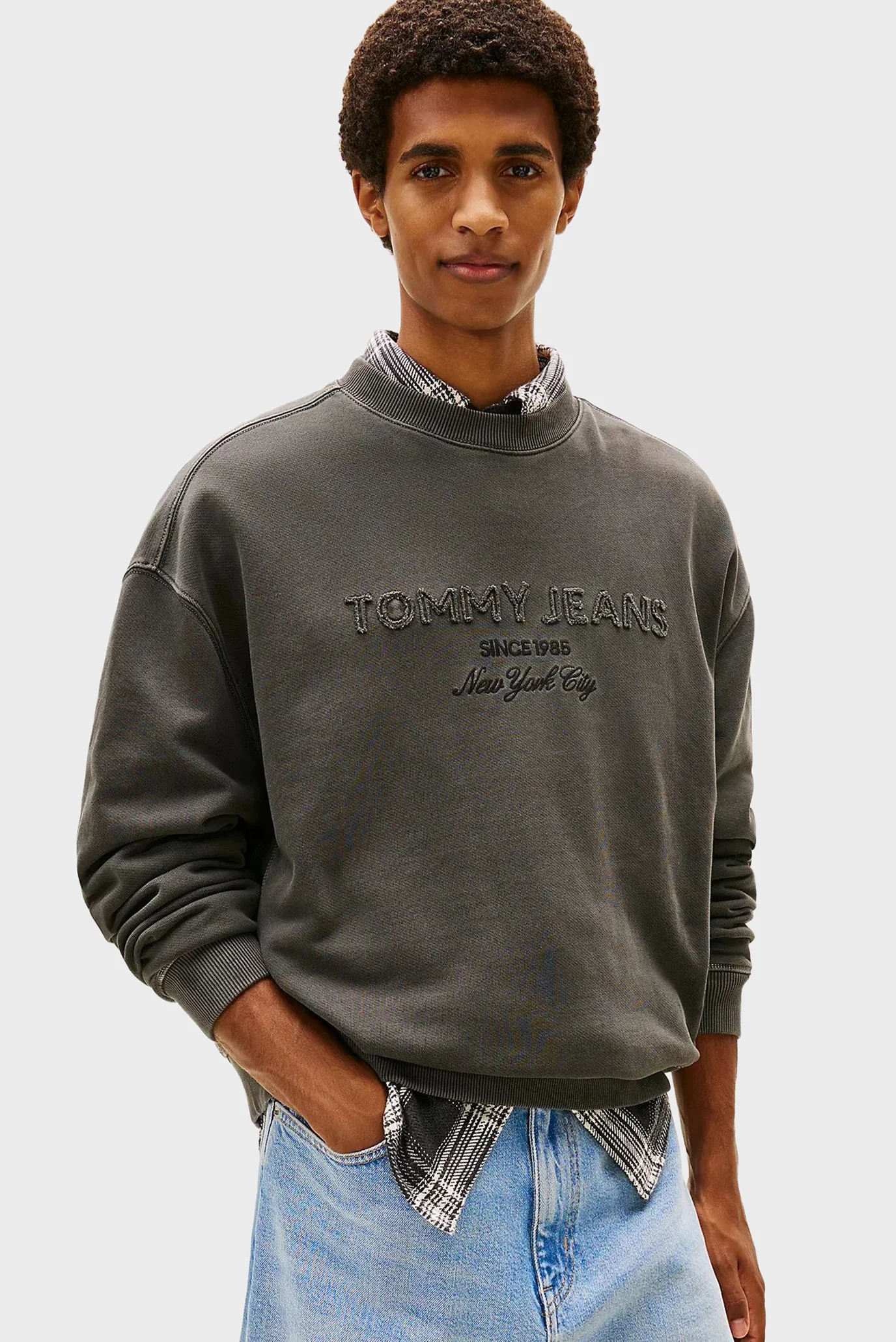 Мужской темно-серый свитшот 90S NEW CLASSICS Tommy Jeans