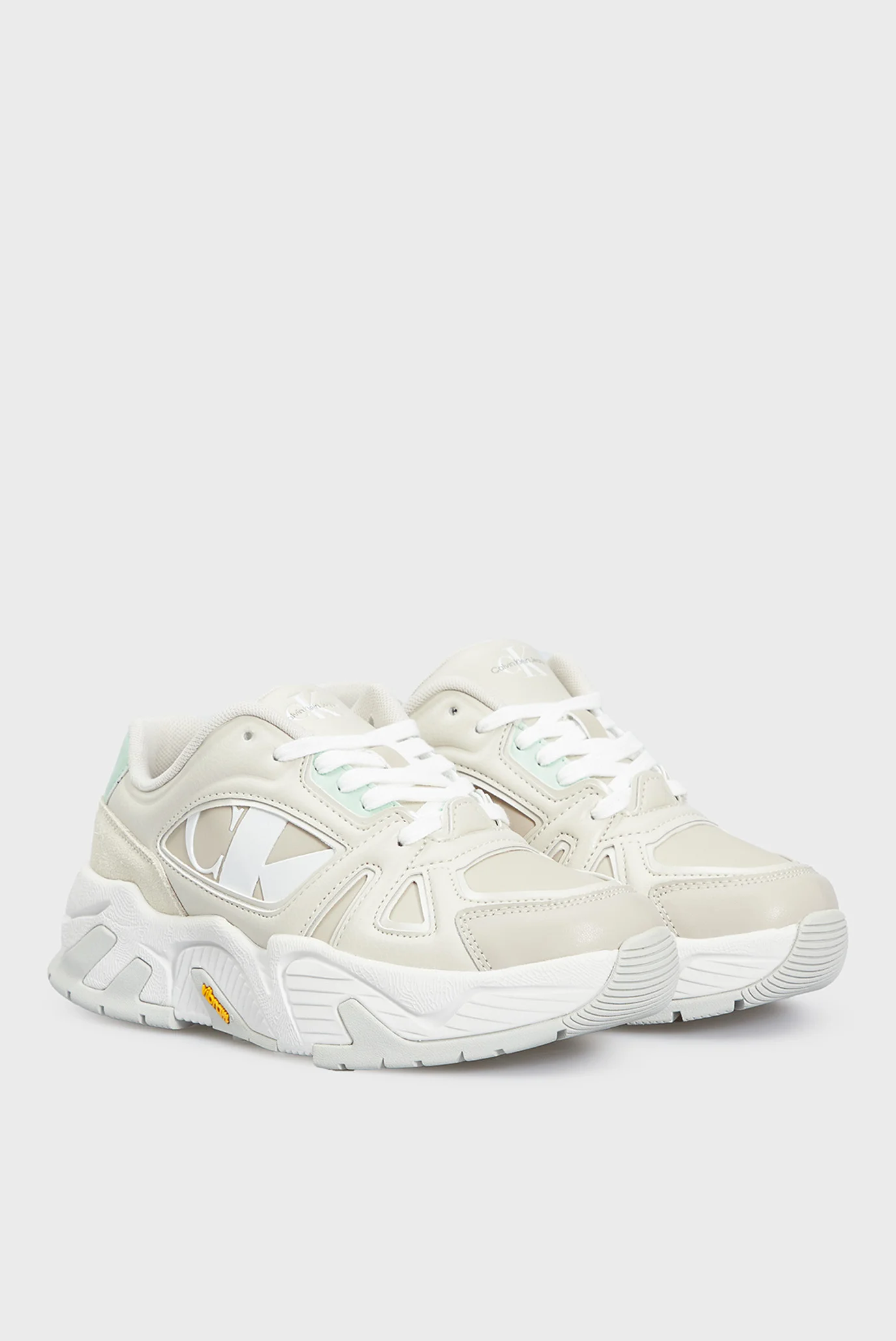 Жіночі бежеві кросівки CHUNKY RUNNER VIBRAM Calvin Klein