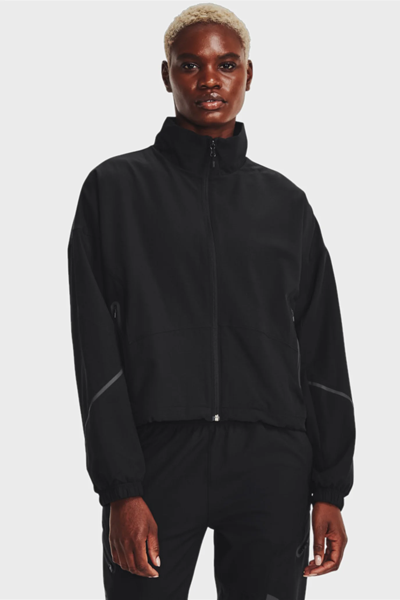 ウェア HK Женская черная ветровка Unstoppable Jacket Under Armour 1374889