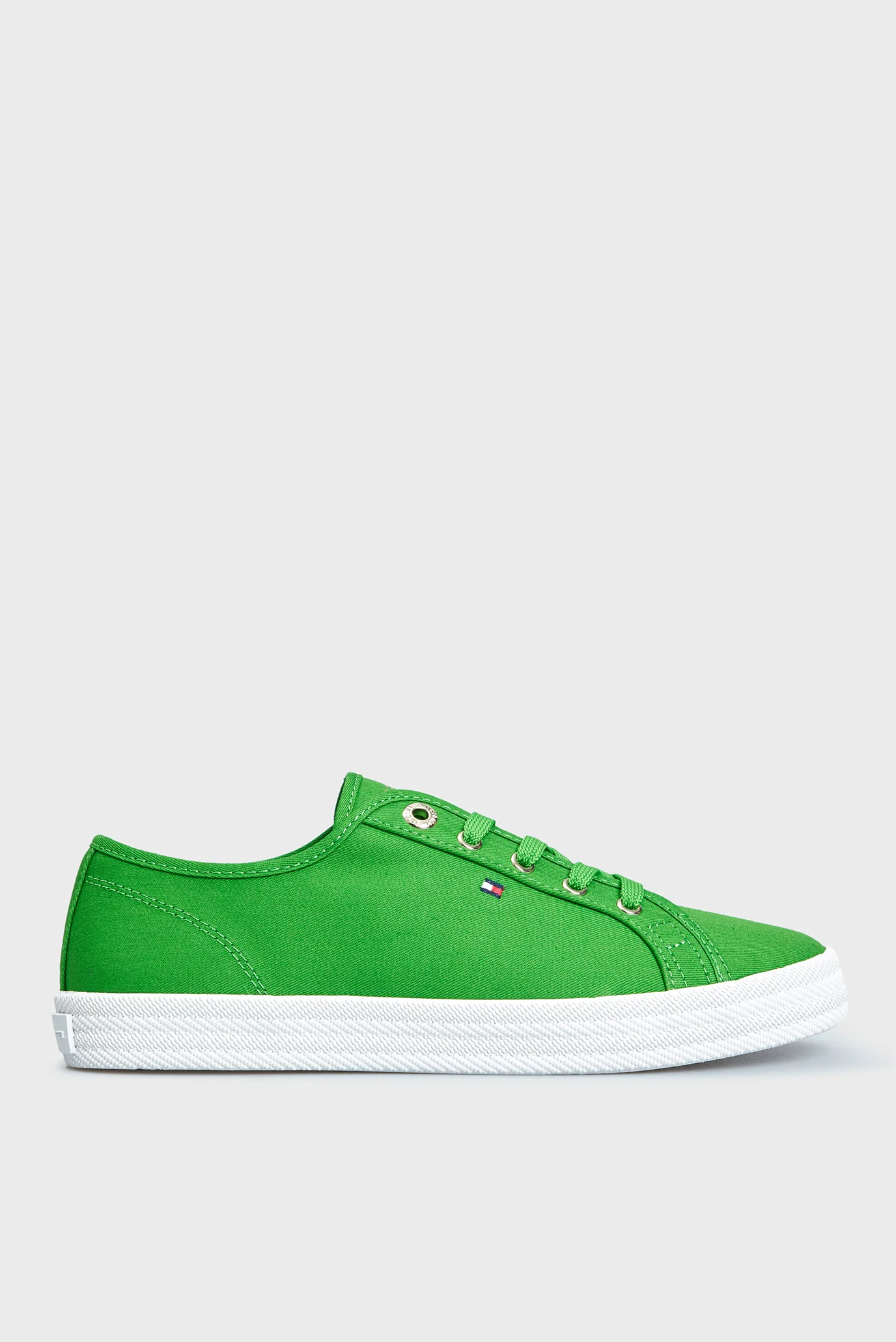Жіночі зелені кеди ESSENTIAL VULCANIZED SNEAKER Tommy Hilfiger