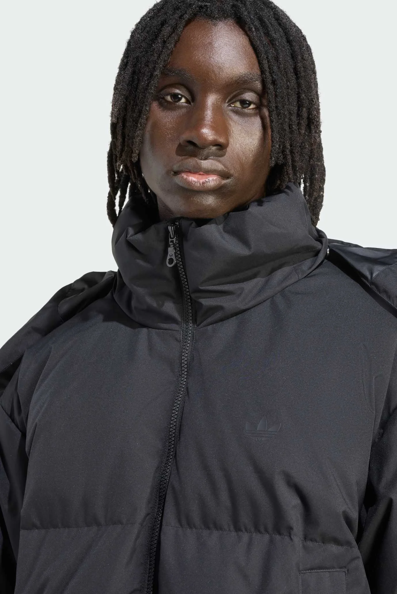 Мужской черный пуховик adidas Originals Duck Puffer adidas JW5839