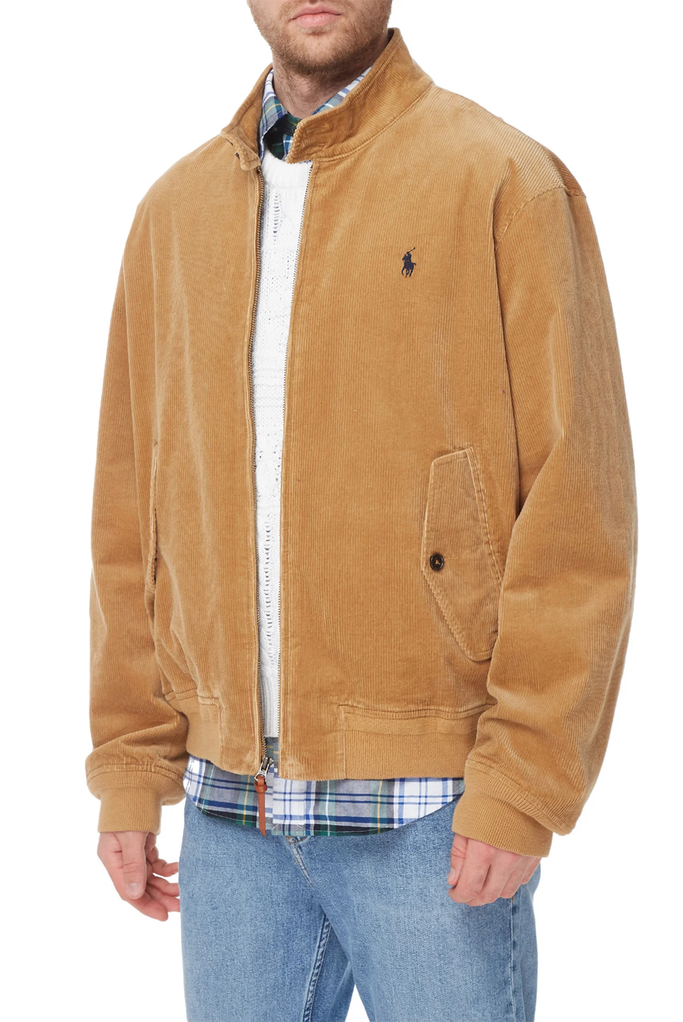 RALPH LAUREN✨️羊毛 アルパカ ジャケット Мужская бежевая вельветовая куртка Polo Ralph Lauren 710811317006
