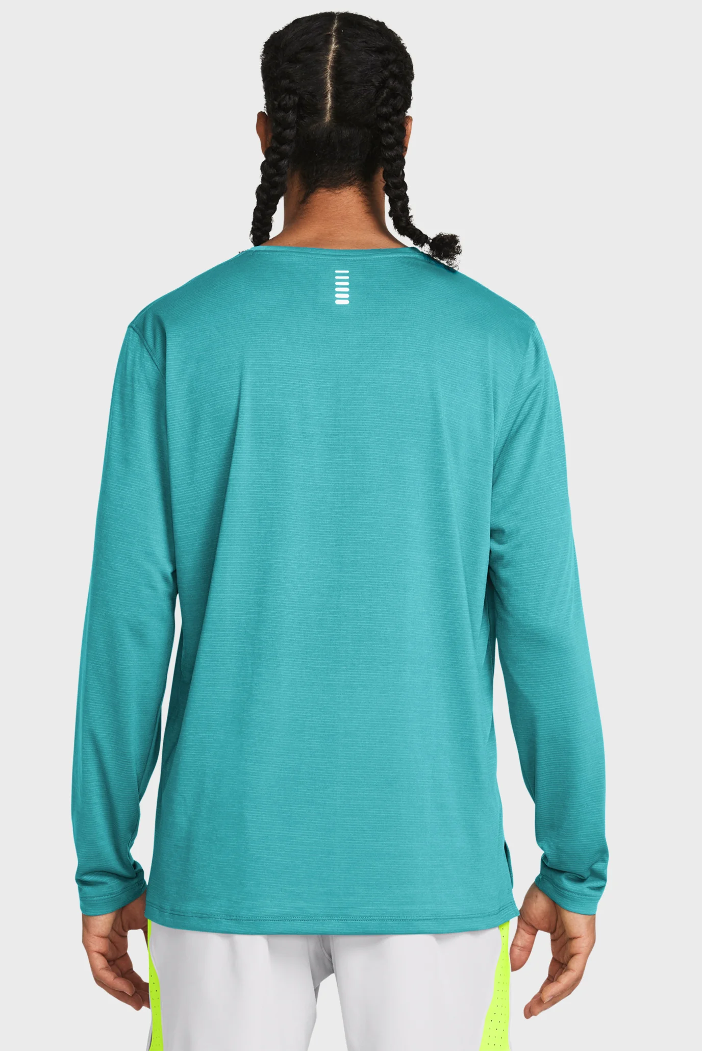 Мужской бирюзовый лонгслив UA LAUNCH LONGSLEEVE Under Armour