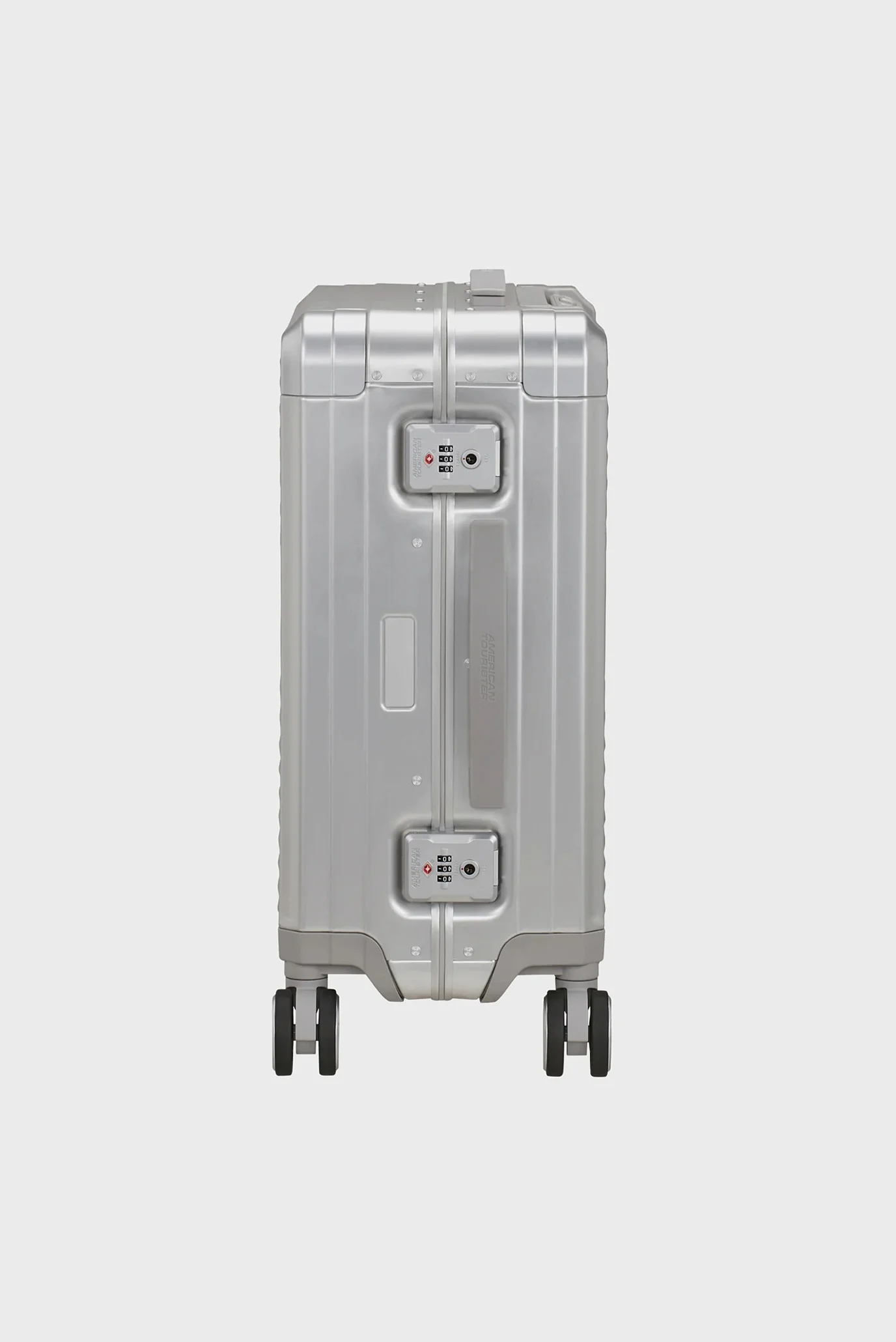Срібляста валіза 55 см SOUNDBOX American Tourister MI3*25001 — MD