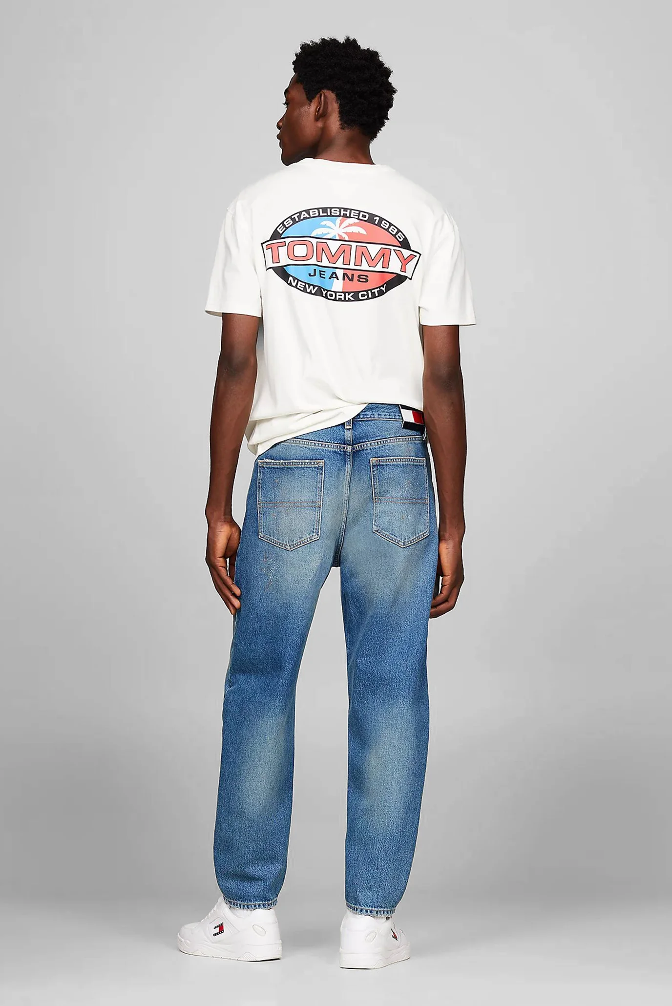 Мужские синие джинсы TJCU WIDE TAPERED FIT Tommy Jeans DM0DM18995