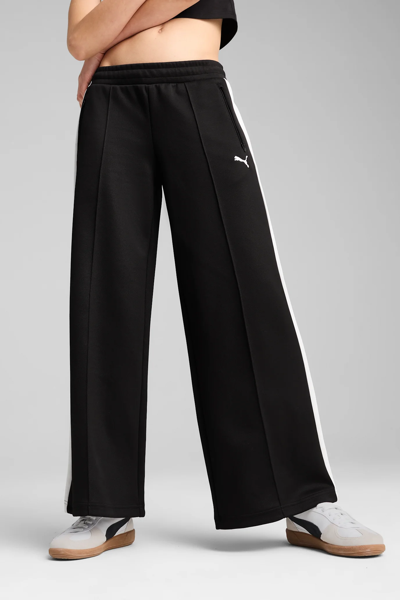 Жіночі чорні спортивні штани T7 Low Rise Track Pants Women PUMA