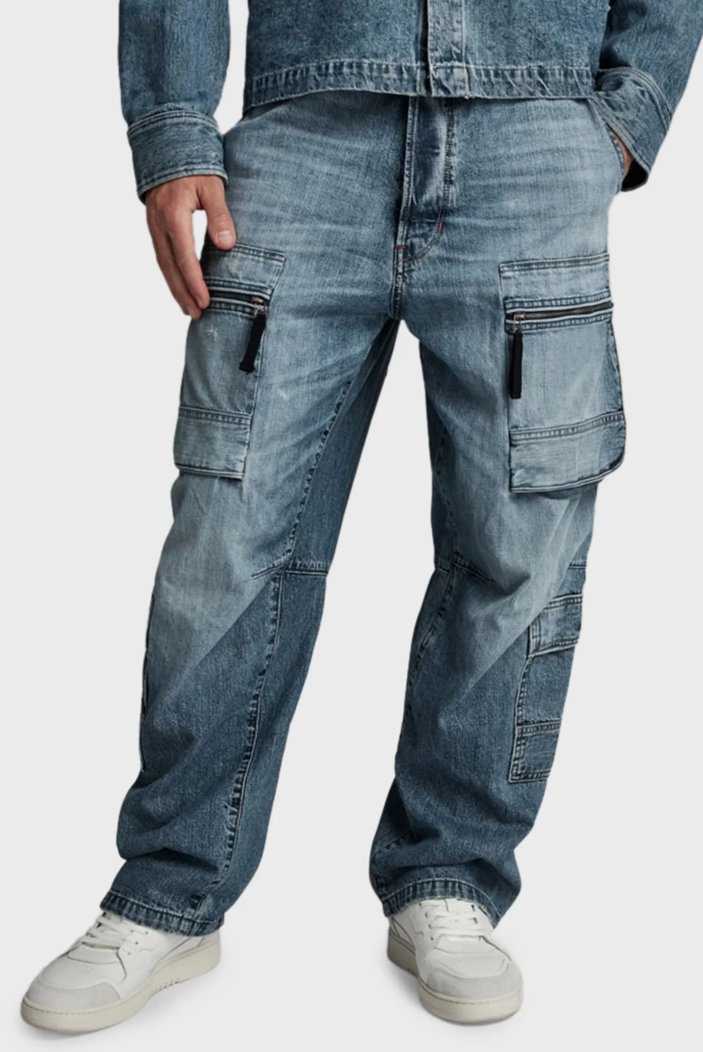 Чоловічі сині джинси G-Star RAW D24556,D544 — MD-Fashion