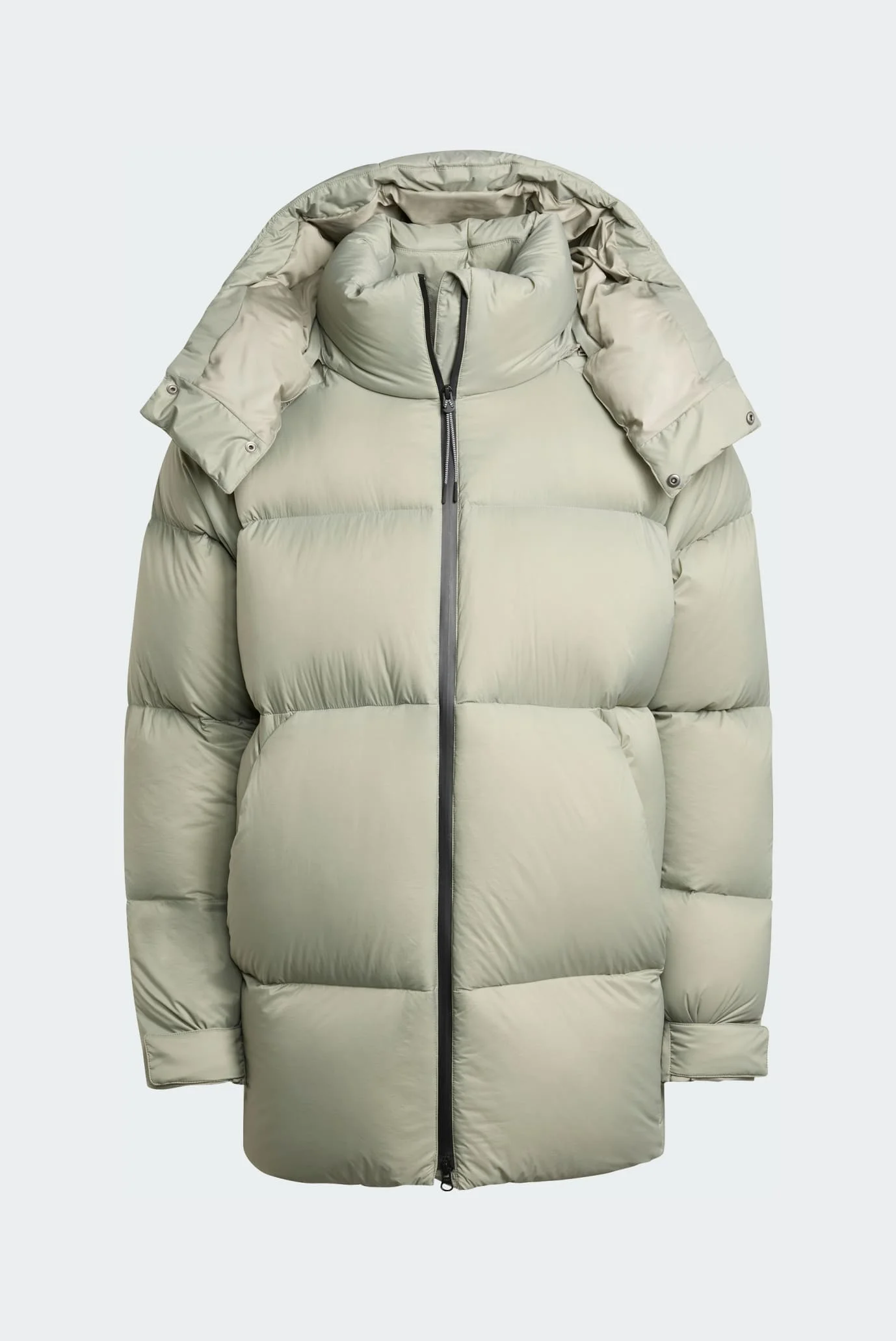 Мужской оливковый пуховик MYSHELTER Climawarm Down adidas JX0552