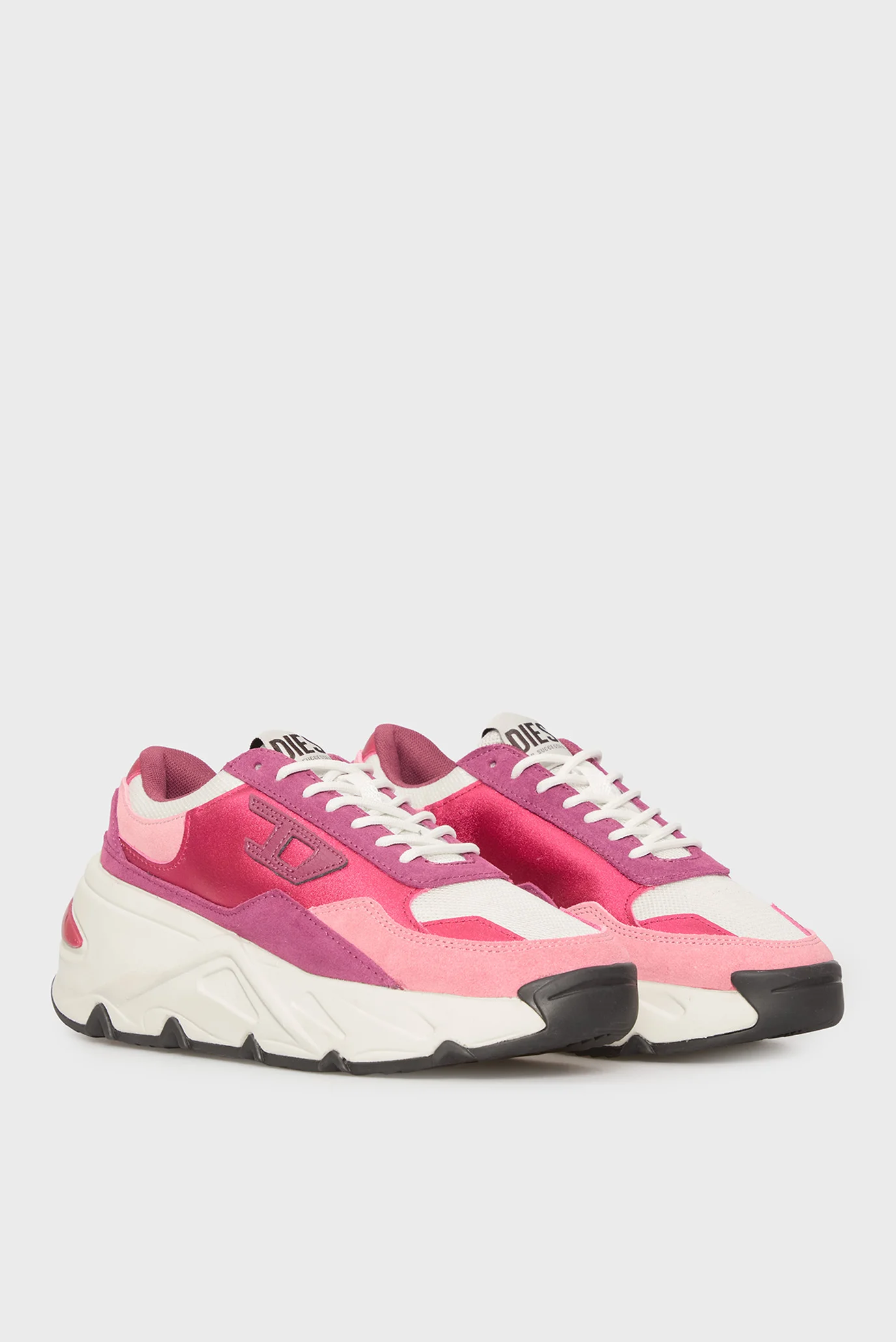 Женские розовые кроссовки SAVANNAH Diesel Y03565 P8451 — MD-Fashion
