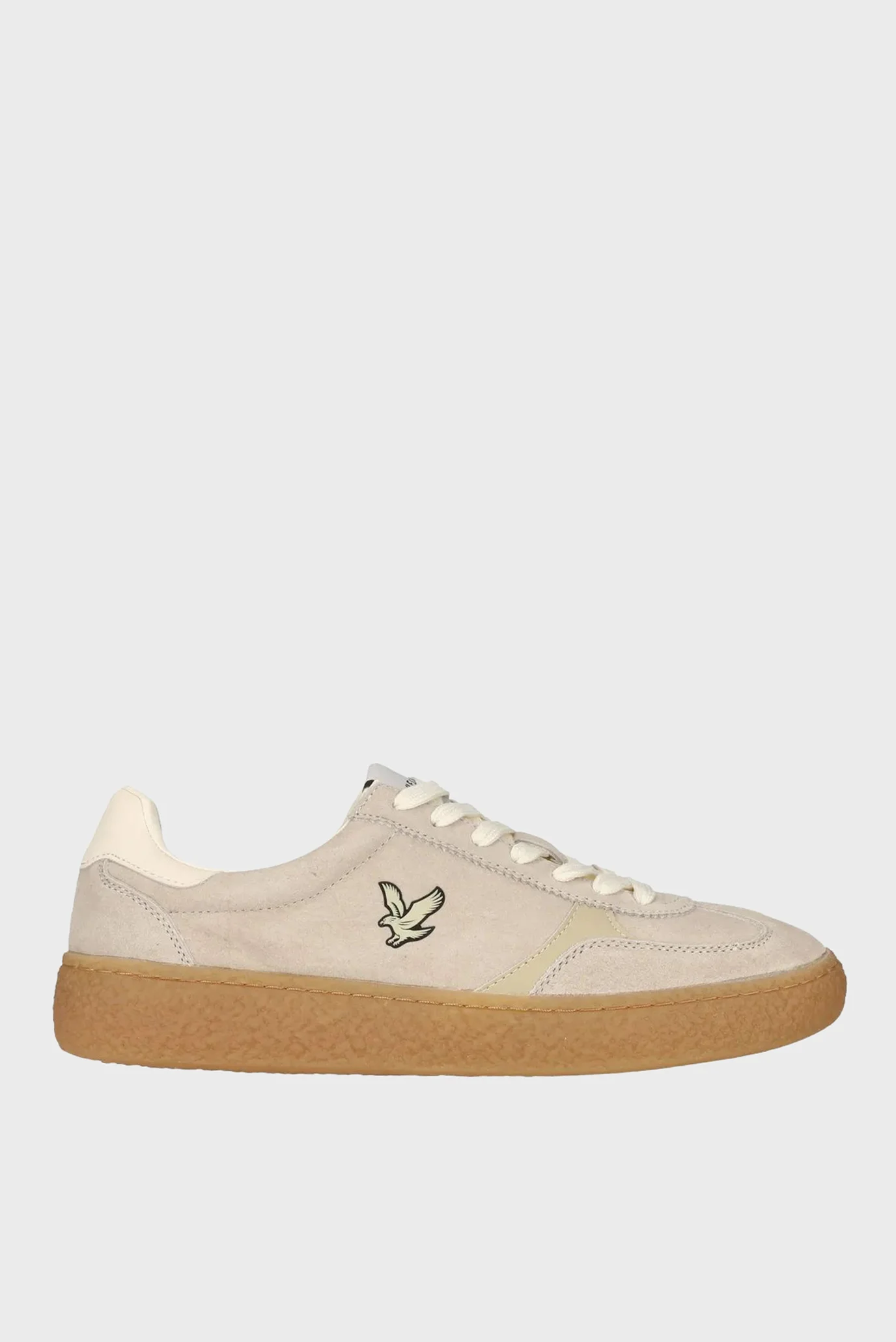 Чоловічі сірі замшеві снікерси Lyle & Scott ATLAN016-003 — MD-Fashion