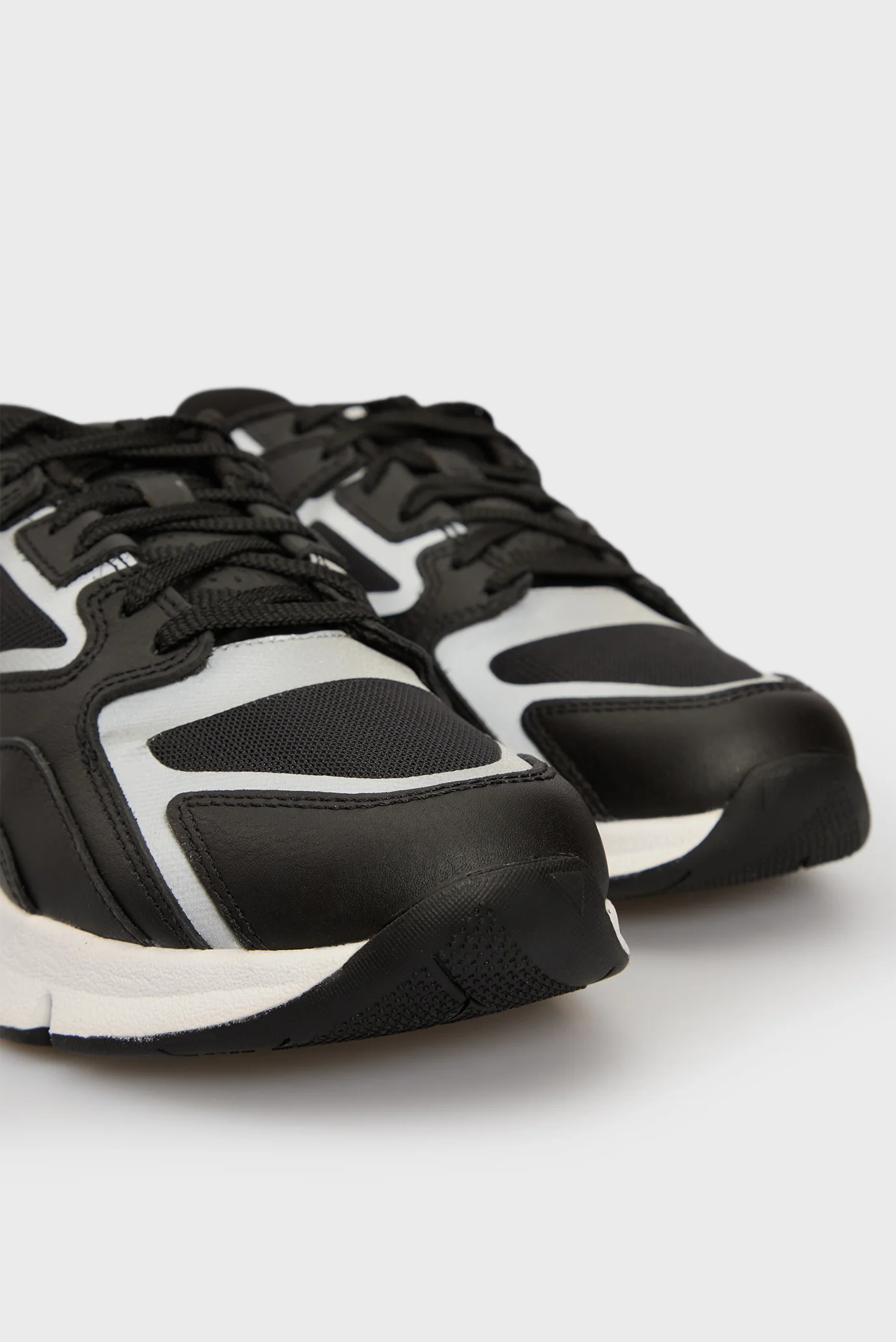 Черные кожаные кроссовки UA Forge 96 LEATHER reissue Under Armour