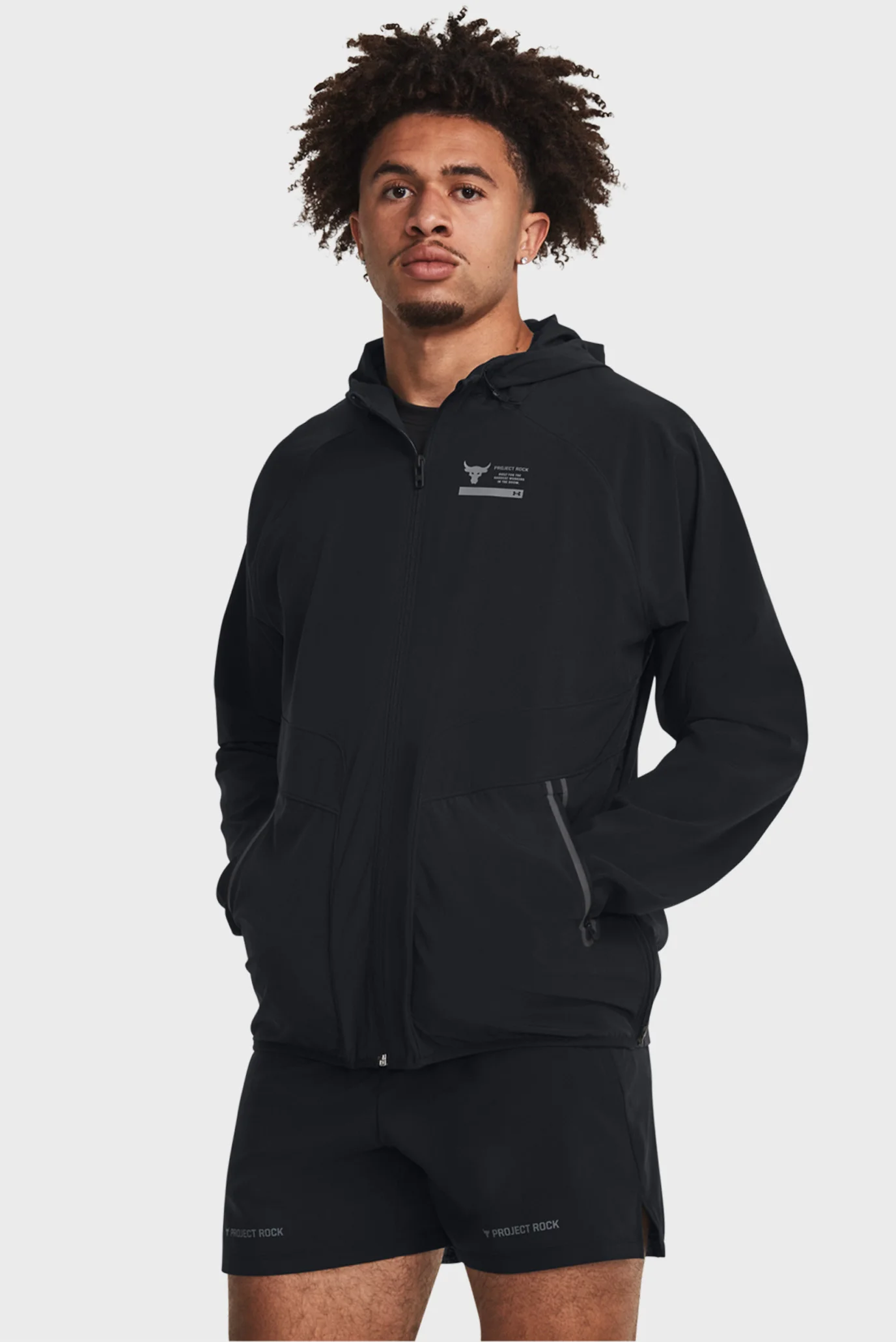Мужская черная ветровка Pjt Rock Unstoppable Jkt Under Armour