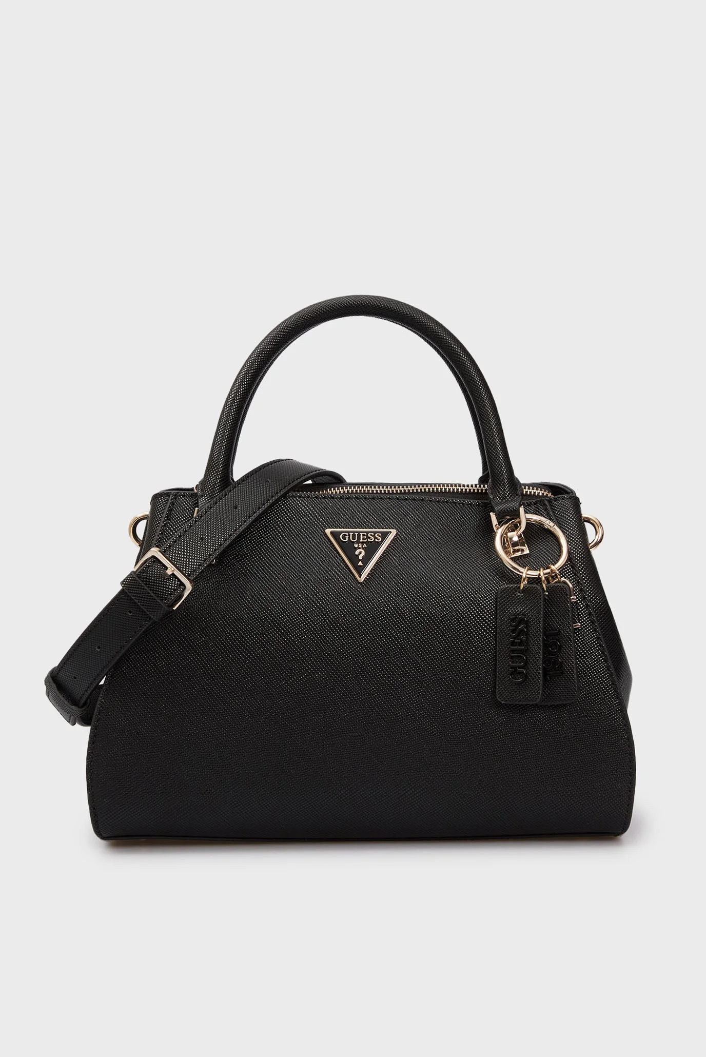 ユンジウォン Жіноча чорна сумка NOELLE LUXURY SATCHEL Guess HWZG7879070 — MD