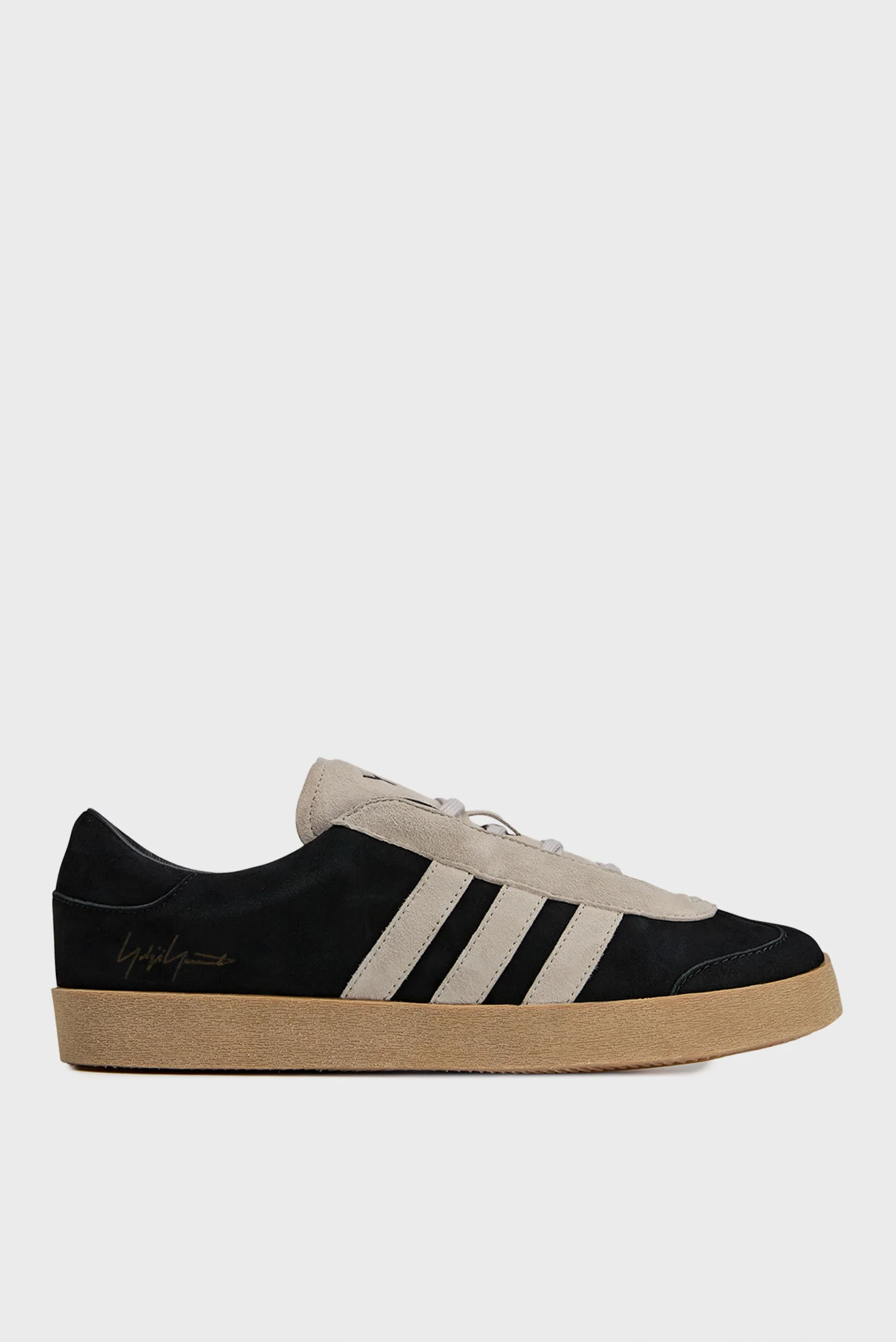 Черные замшевые сникерсы Y-3 GAZELLE adidas KI4340 — MD-Fashion