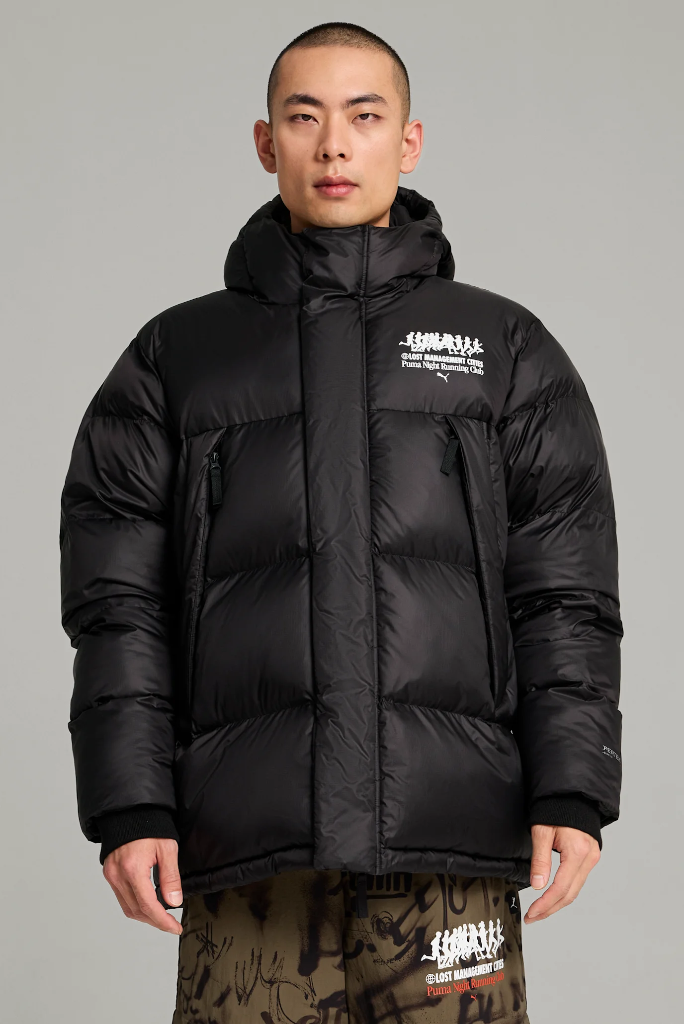Чоловіча чорна куртка PUMA x LMC MMQ Pertex Jacket Men PUMA
