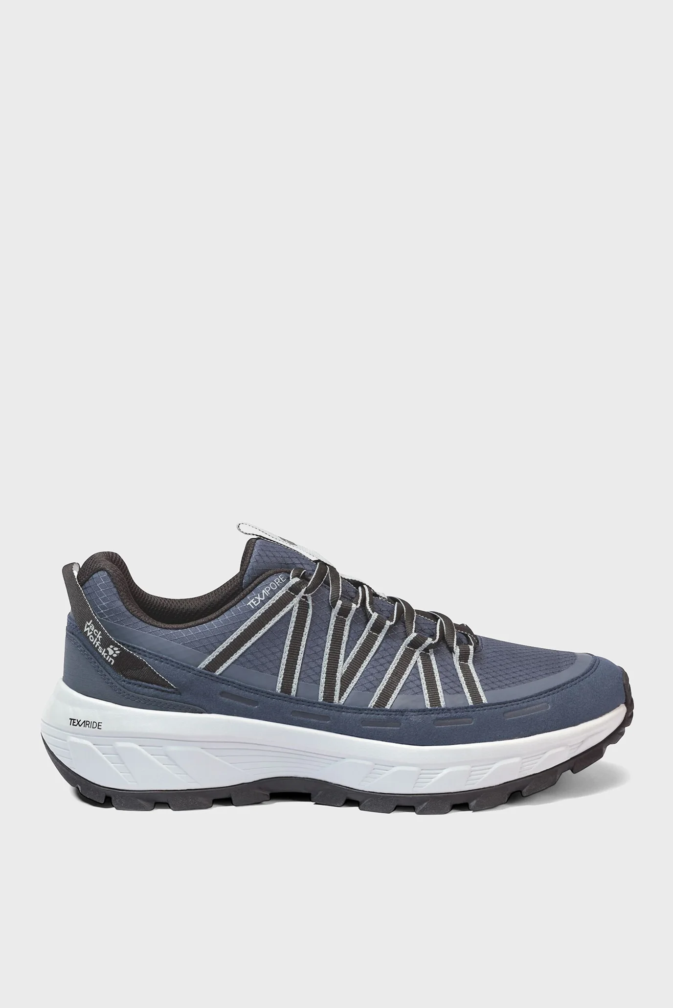Мужские синие кроссовки WILD HIKE TEXAPORE LOW M Jack Wolfskin