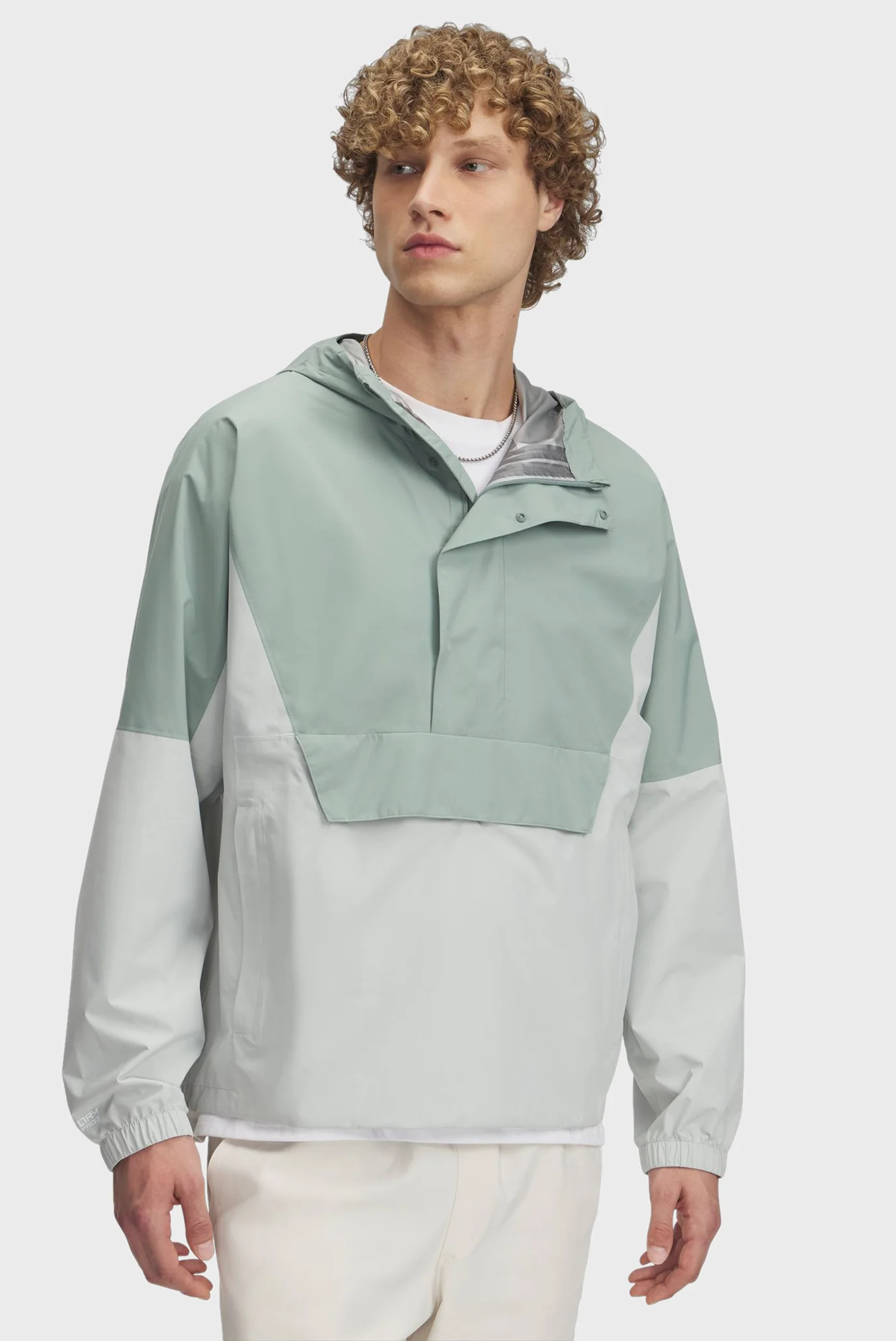 Мужской мятный анорак CLOUDSTRIKE ANORAK Under Armour 1388821-377