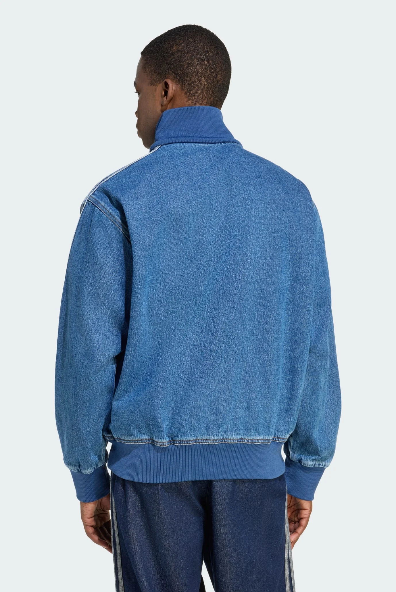 Мужская синяя джинсовая куртка ADICOLOR DENIM FIREBIRD adidas