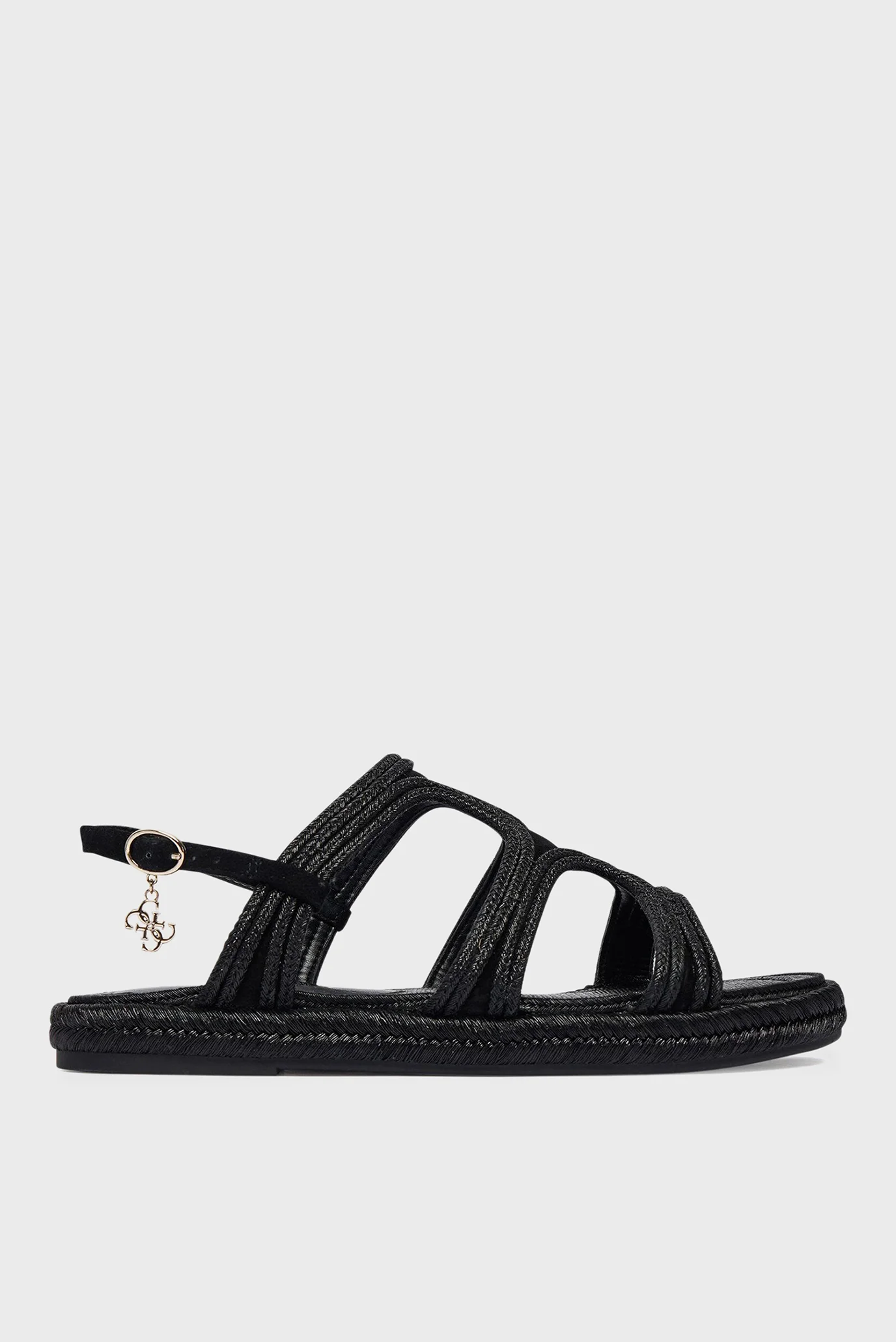 Жіночі чорні сандалі Guess FLJKLR.FAB03;BLACK — MD-Fashion