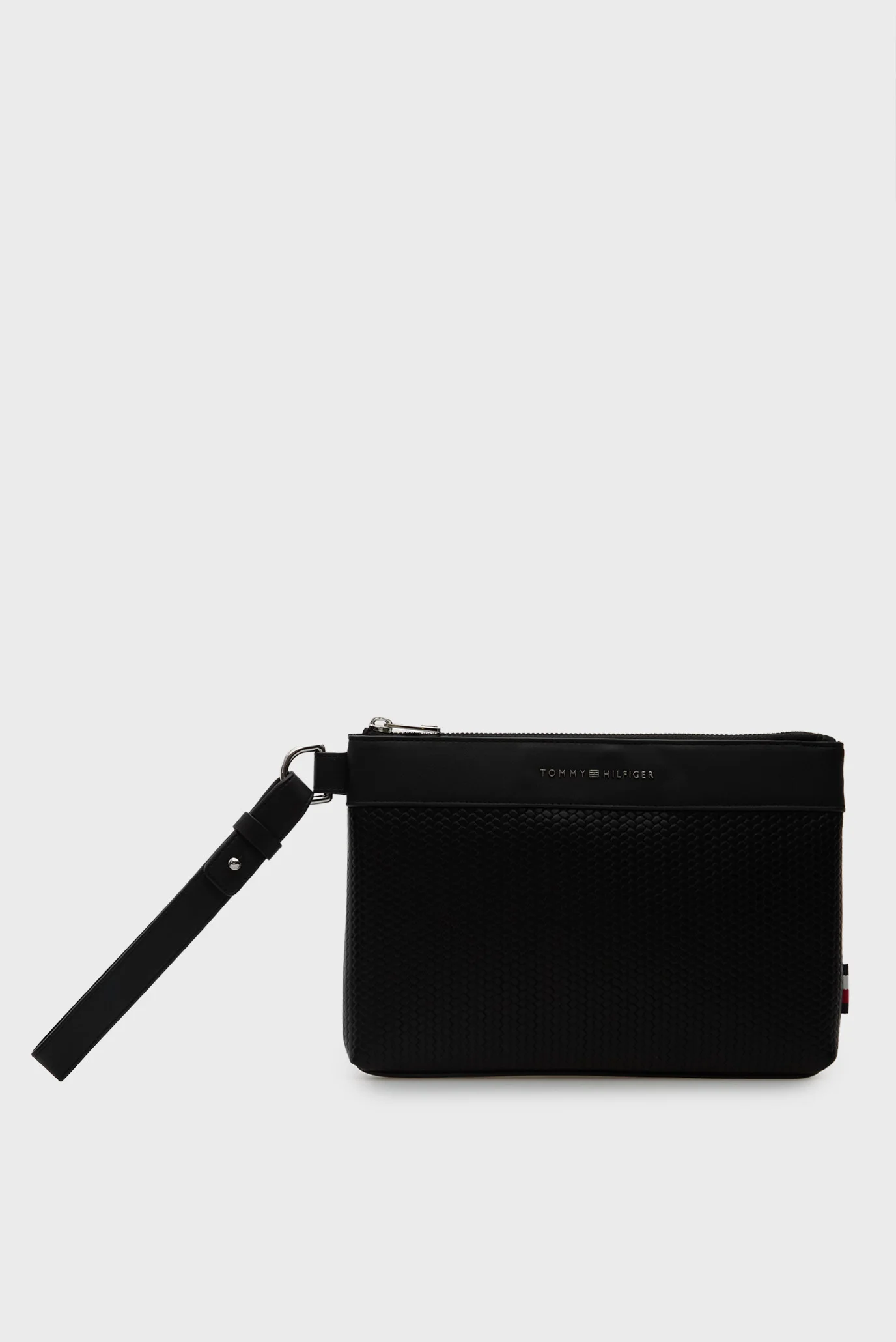 Чоловіча чорна борсета POUCH Tommy Hilfiger AM0AM13804 — MD-Fashion