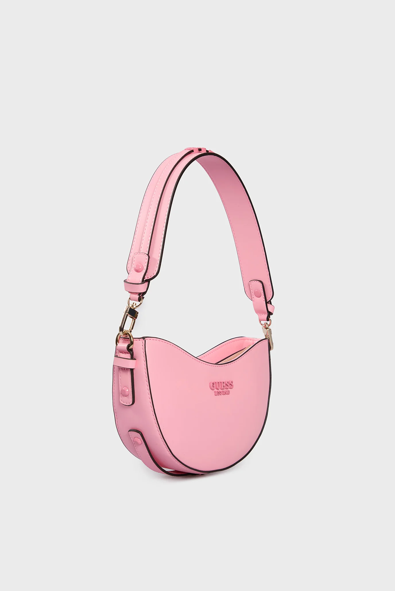 Женская розовая сумка SARITA TOP ZIP SHOULDER BAG Guess
