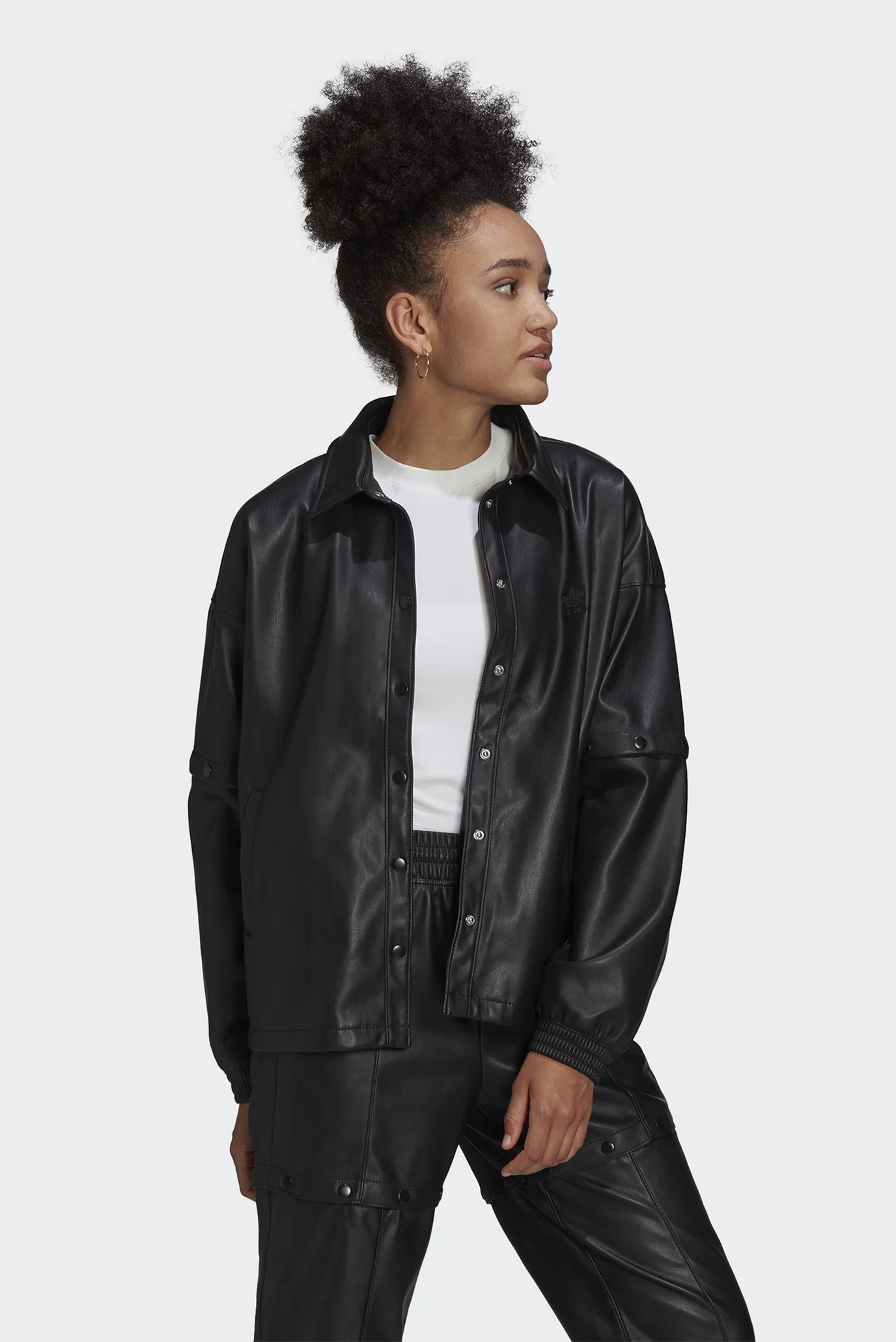 Олимпийка Always Original Faux Leather adidas HF2021 — MD-Fashion