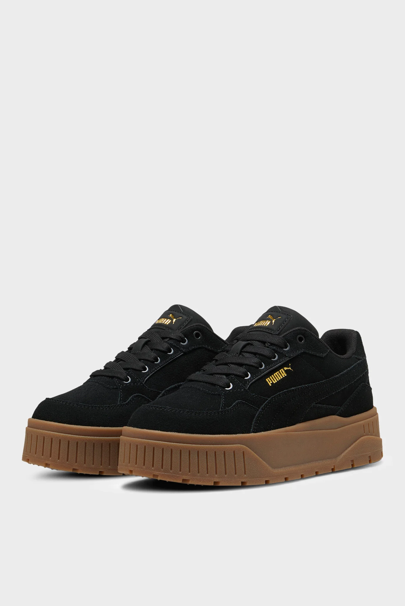 Жіночі чорні замшеві снікерси Karmen II Idol Suede Sneakers Women