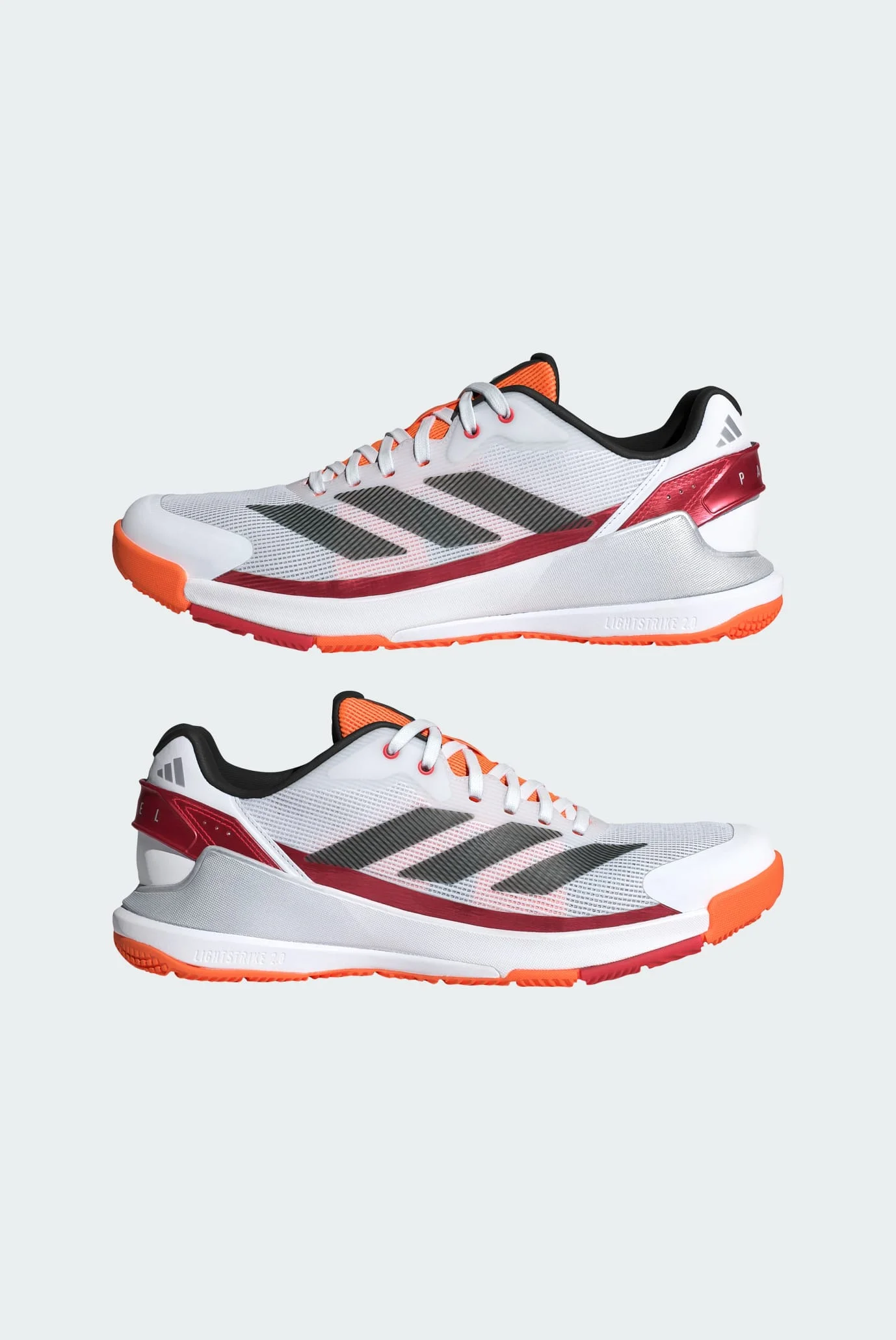 Мужские белые кроссовки Crazyquick Padel adidas JR4647 — MD-Fashion
