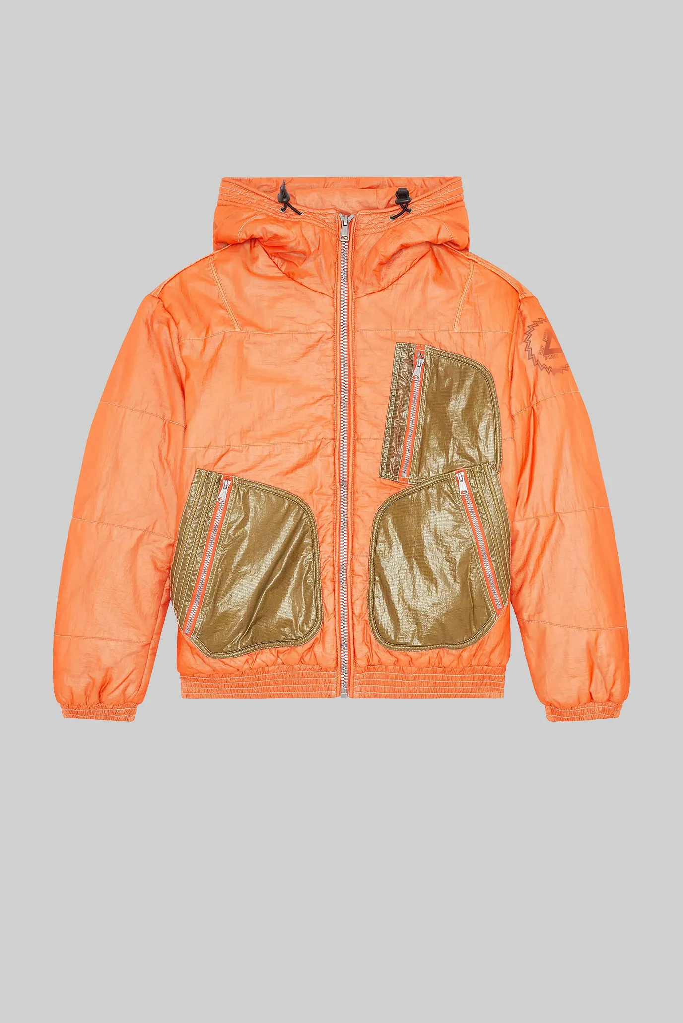 Мужская оранжевая куртка W-NAM Diesel A06293 0PDAM — MD-Fashion