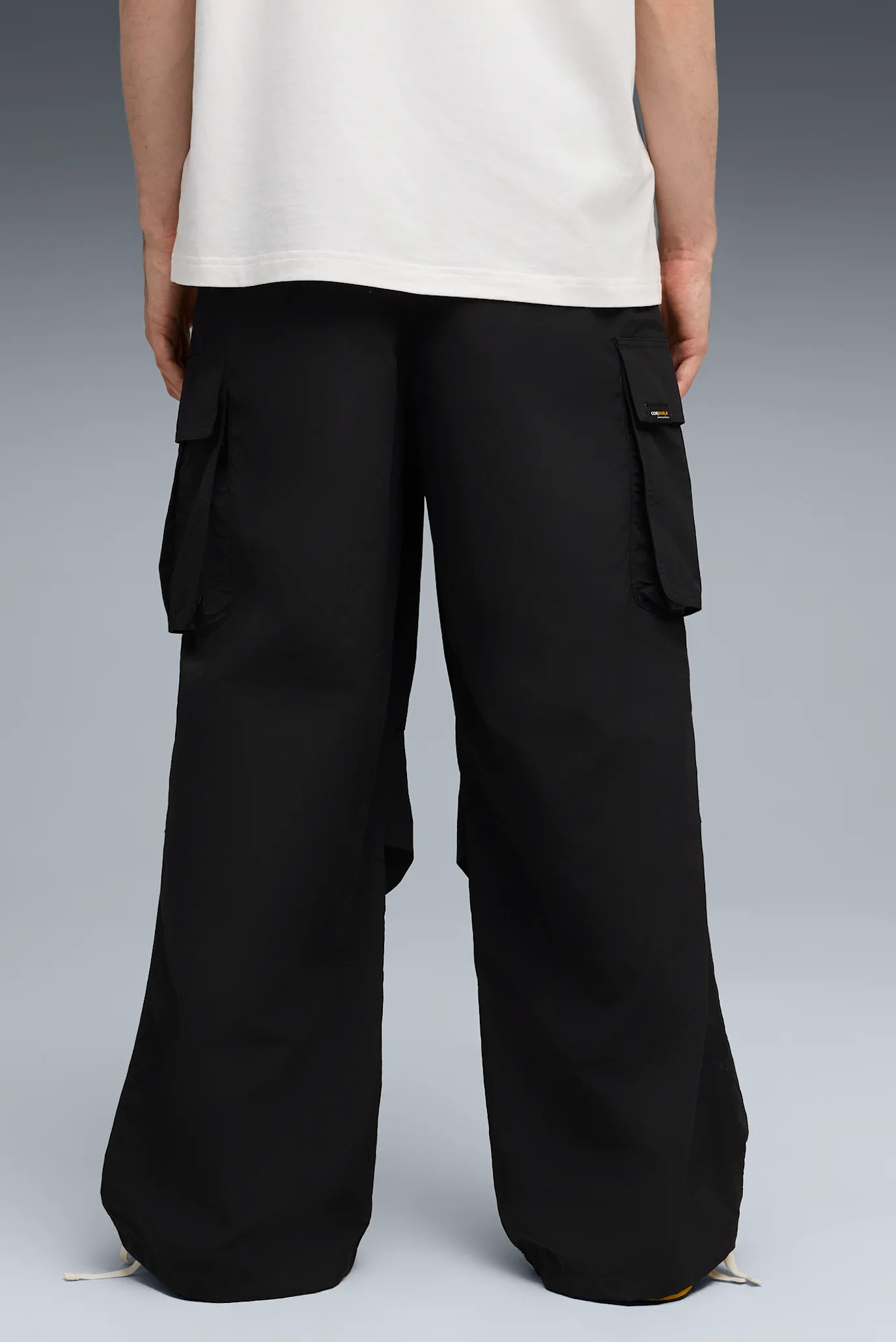 Мужские черные спортивные брюки MMQ CORDURA® Cargo Pants Men PUMA
