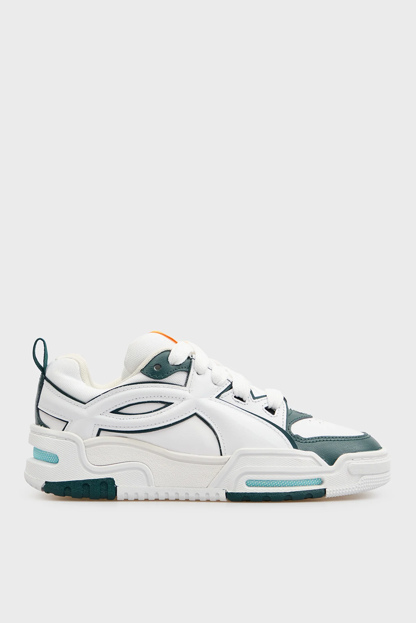 Білі шкіряні снікерси UA HB-LO-WHT Under Armour 6005922-108 — MD
