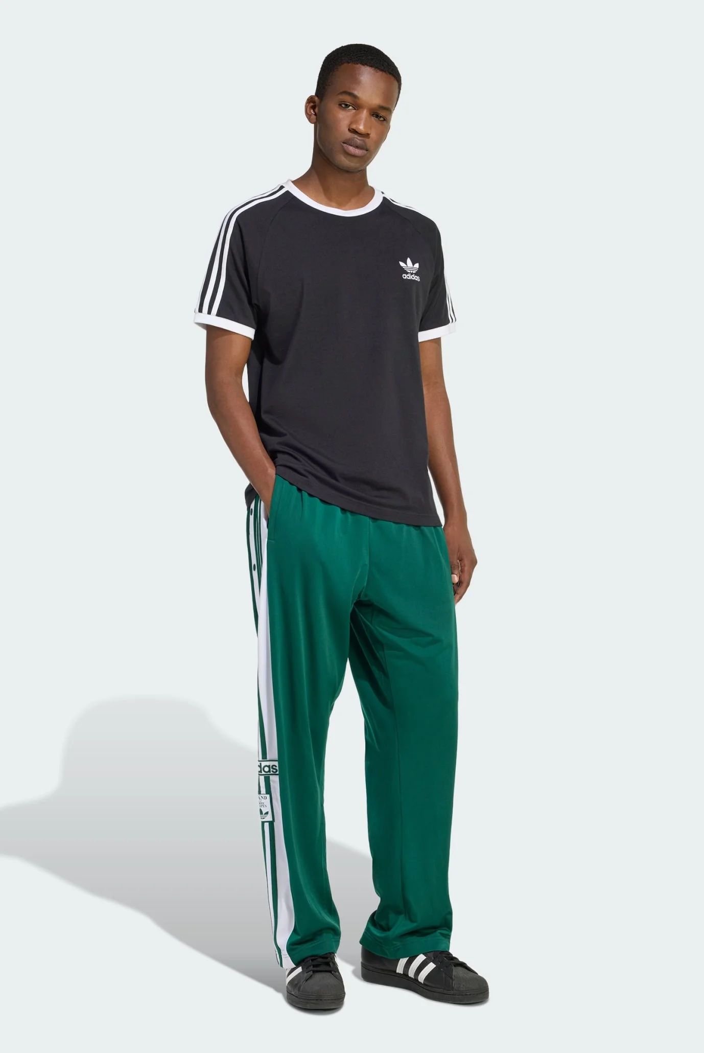 Мужские зеленые спортивные брюки ADIBREAK CLASSIC adidas KD1514