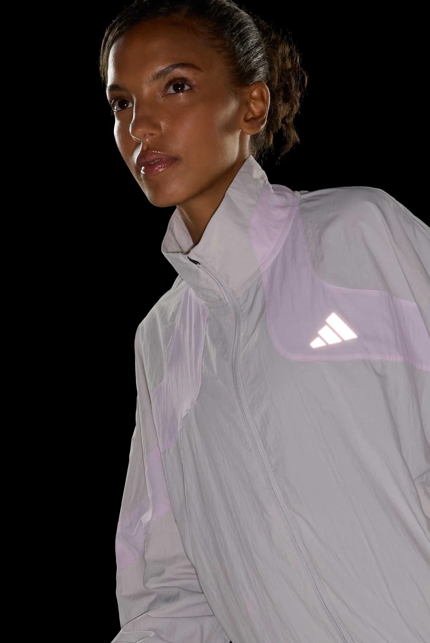 Жіноча світло-сіра куртка adi365 Cheering adidas KA0335 — MD-Fashion