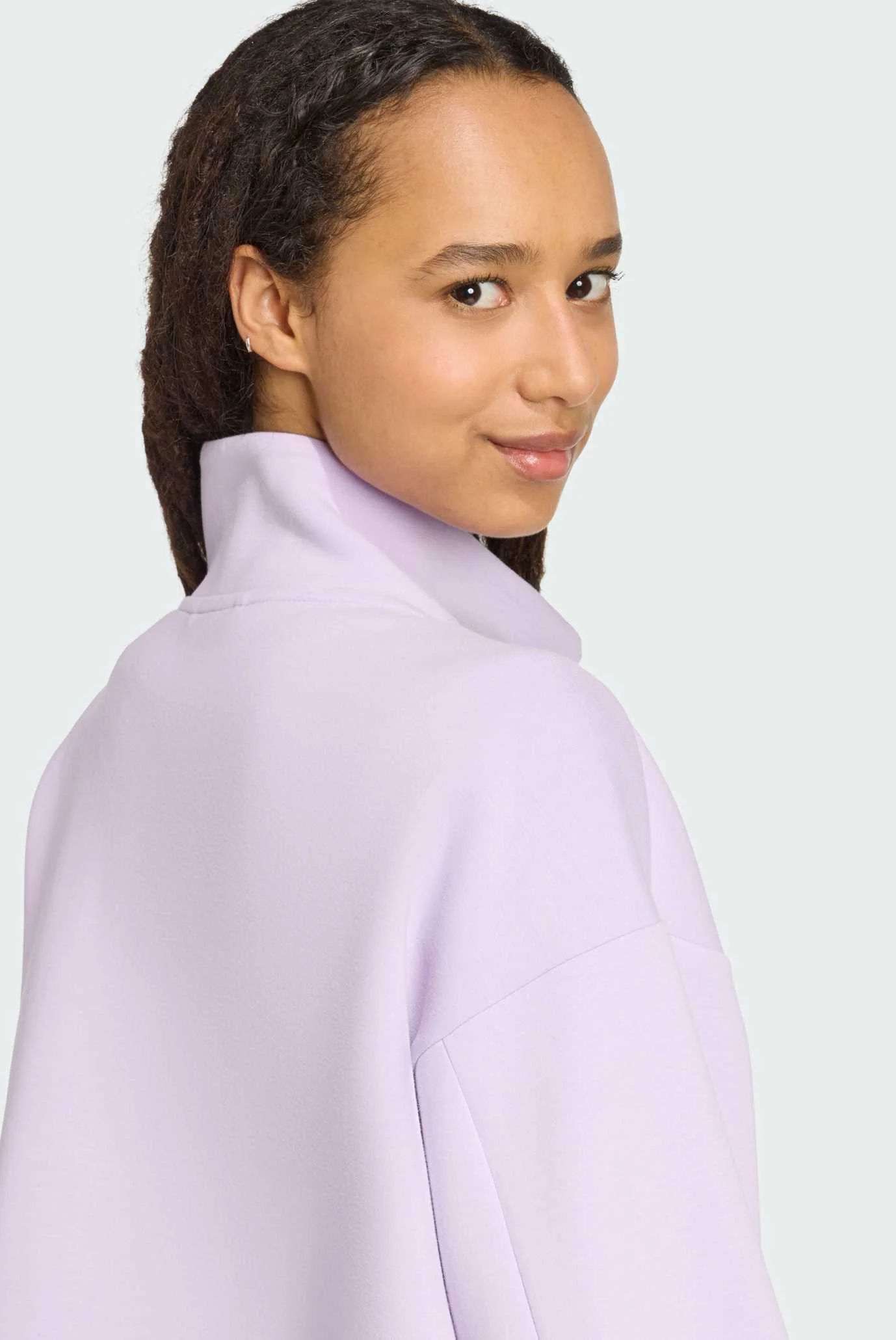 Женская сиреневая спортивная кофта ALL SZN Soft Lux Loose Full-Zip