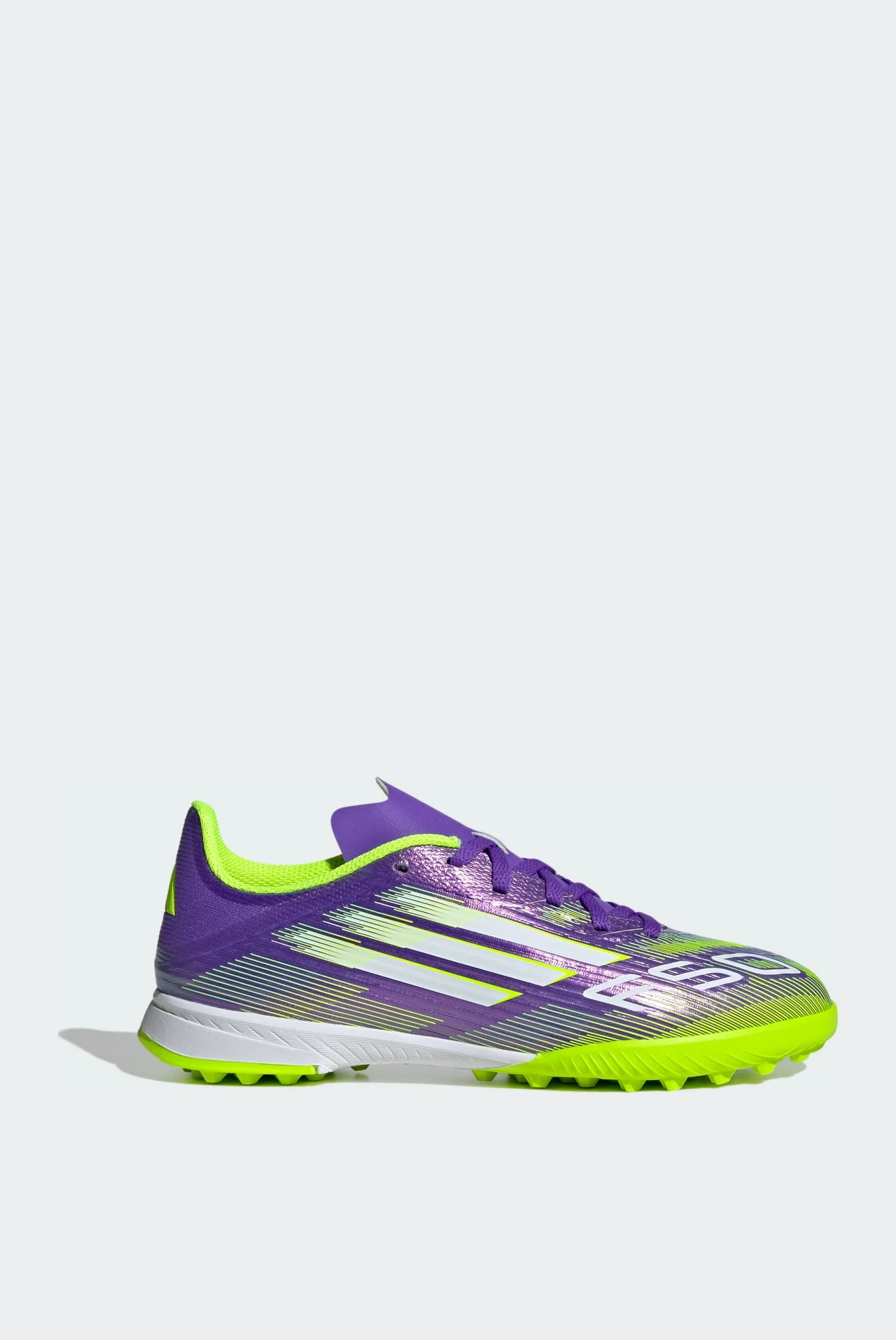 Дитячі фіолетові сороконіжки F50 League Turf Kids adidas JI0000