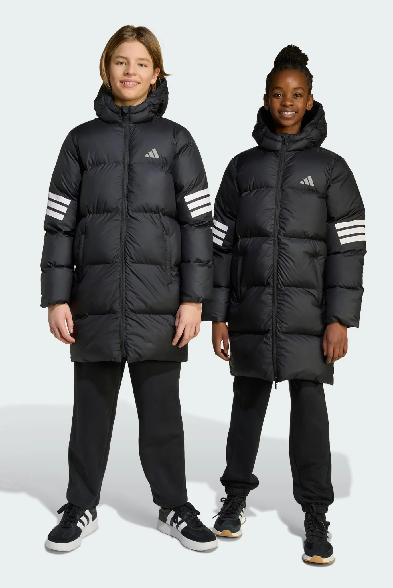 yunn⭐︎kids LIFE　4点 Дитяча чорна куртка Future Icons Kids adidas JW2478 — MD-Fashion