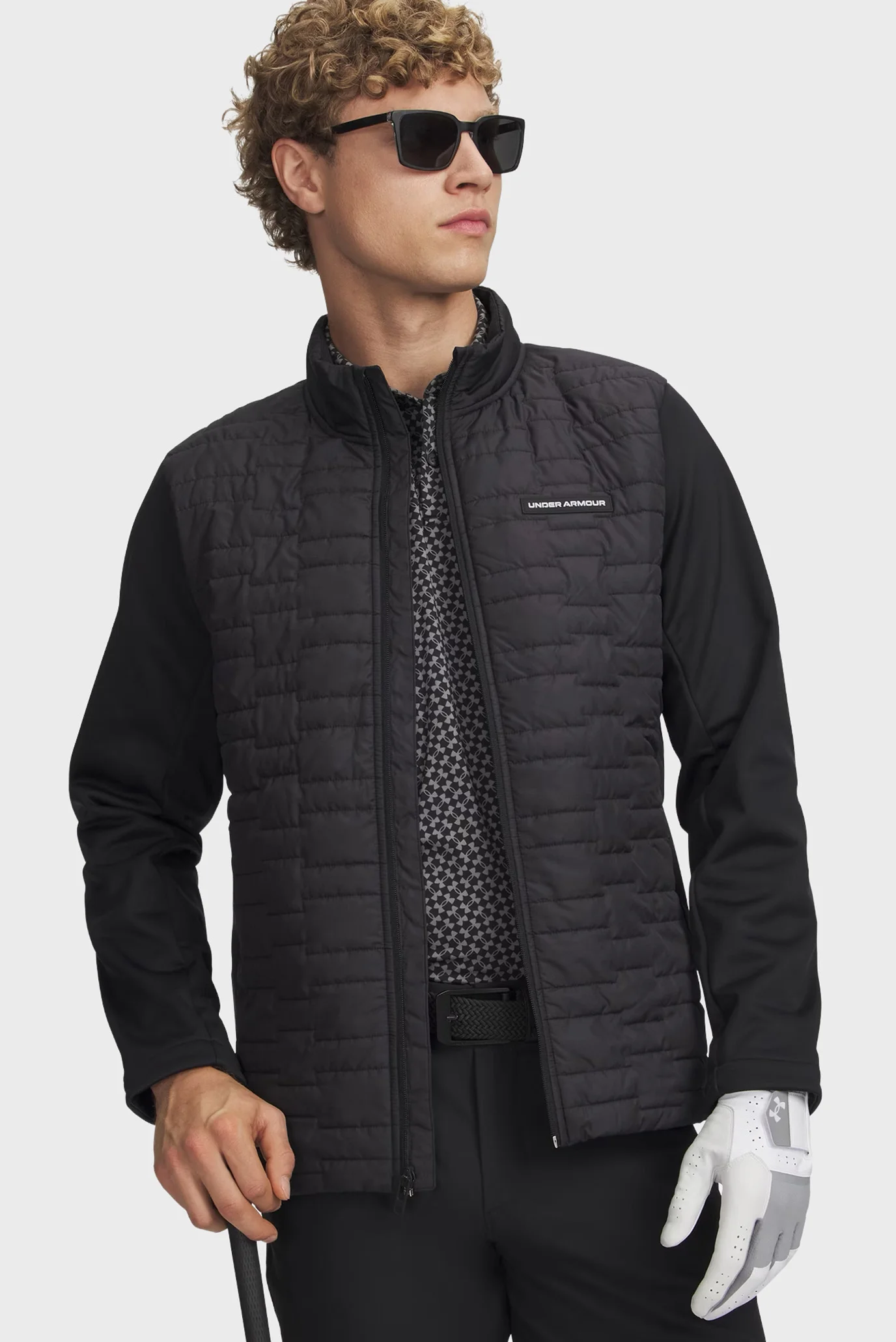Мужская черная ветровка DRIVE PRO INSULATED JACKET Under Armour