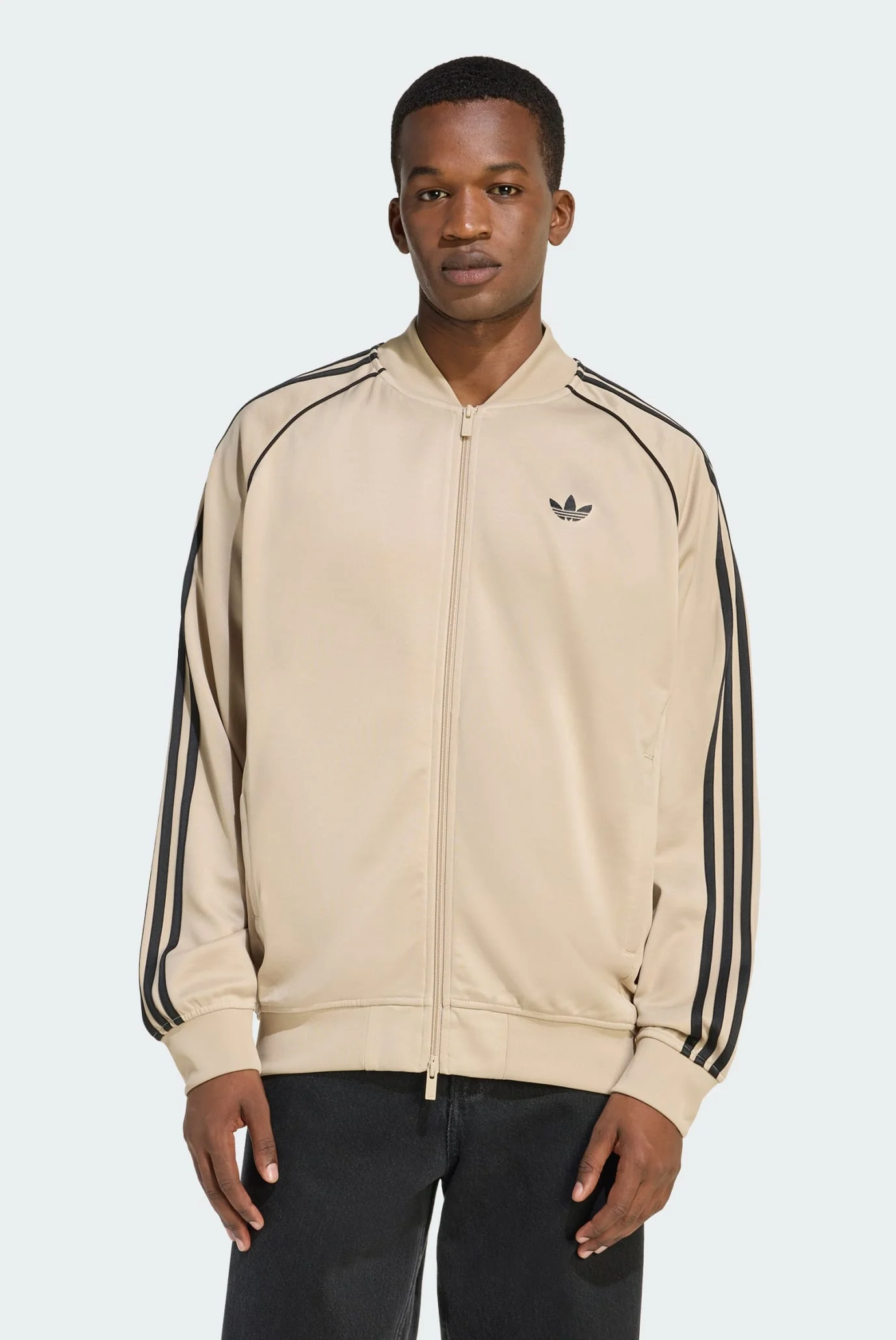 Мужская бежевая спортивная кофта SST ADICOLOR CLASSICS LOOSE