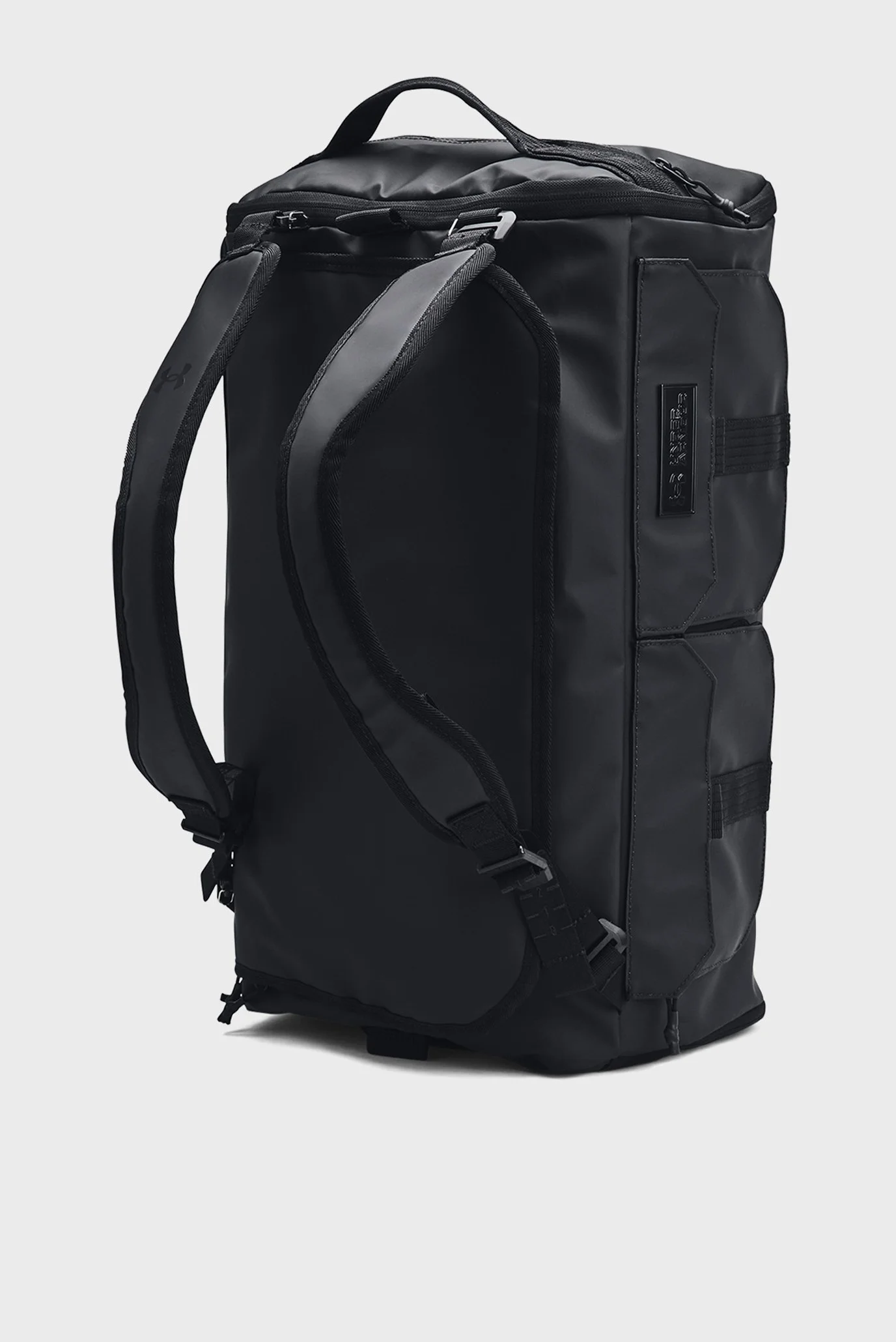 Чорна спортивна сумка-рюкзак UA Triumph Backpack Duffle Under