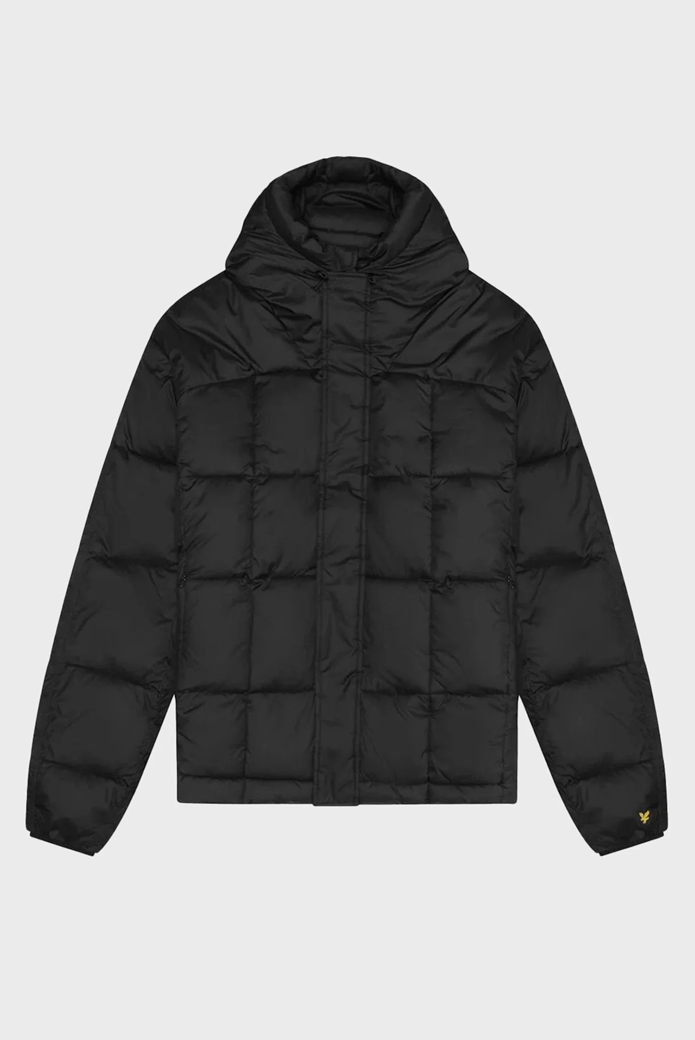Мужская черная куртка QUILTED PANNELLED JACKET Lyle & Scott