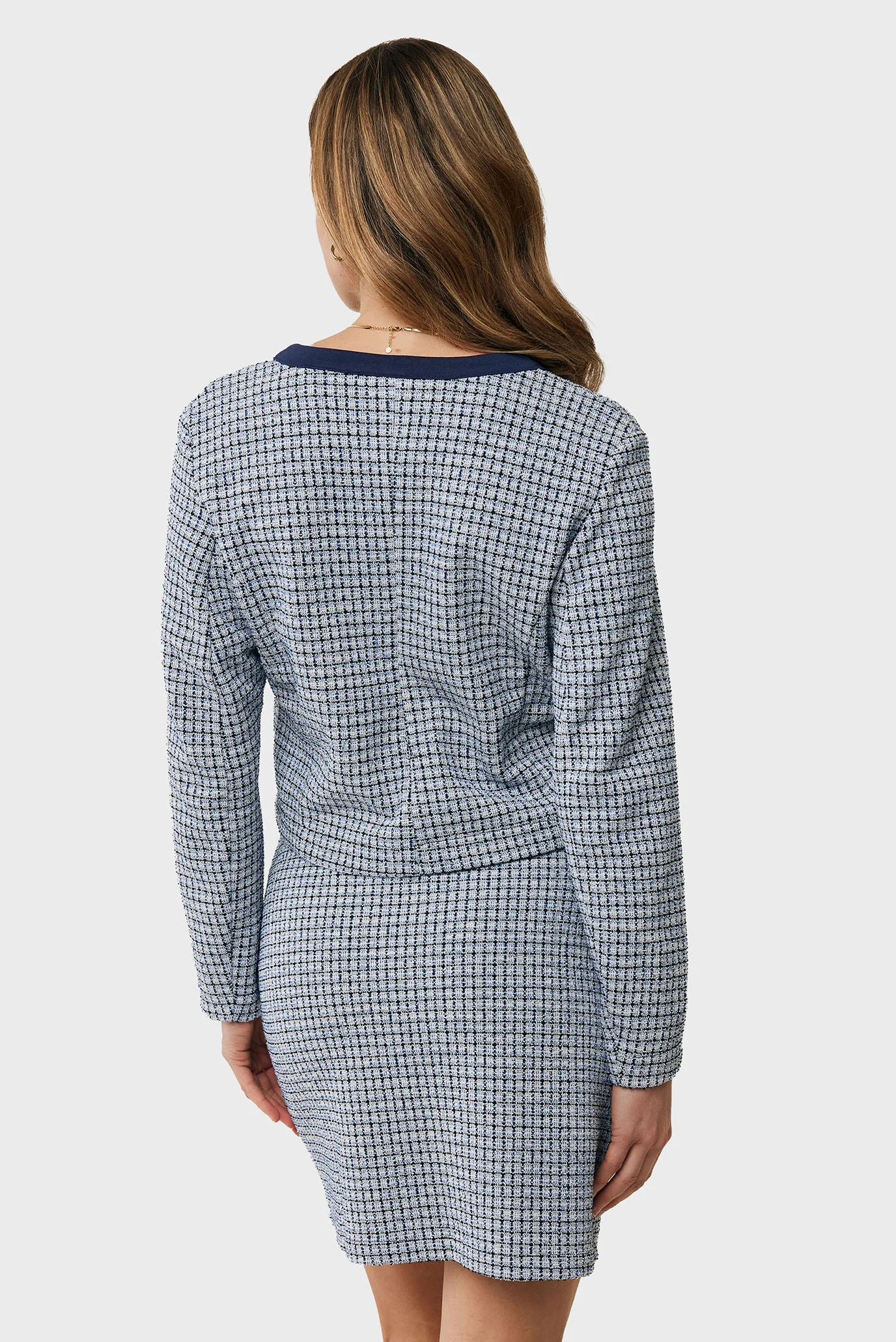 Женский твидовый кардиган Classic jaquard cardigan Mexx
