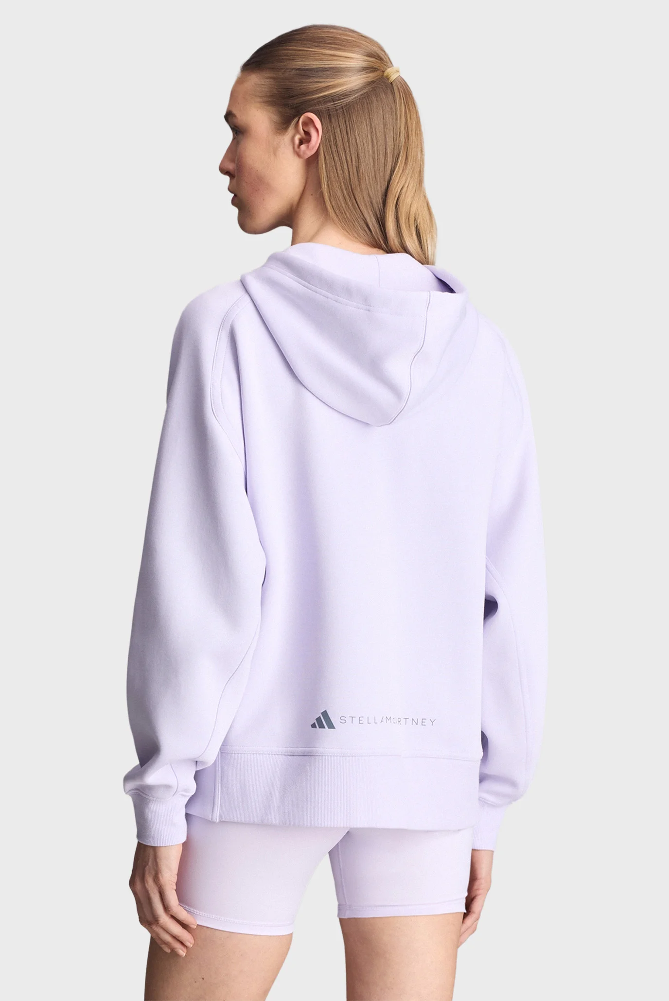 Жіноче бузкове худі adidas by Stella McCartney Full-Zip adidas