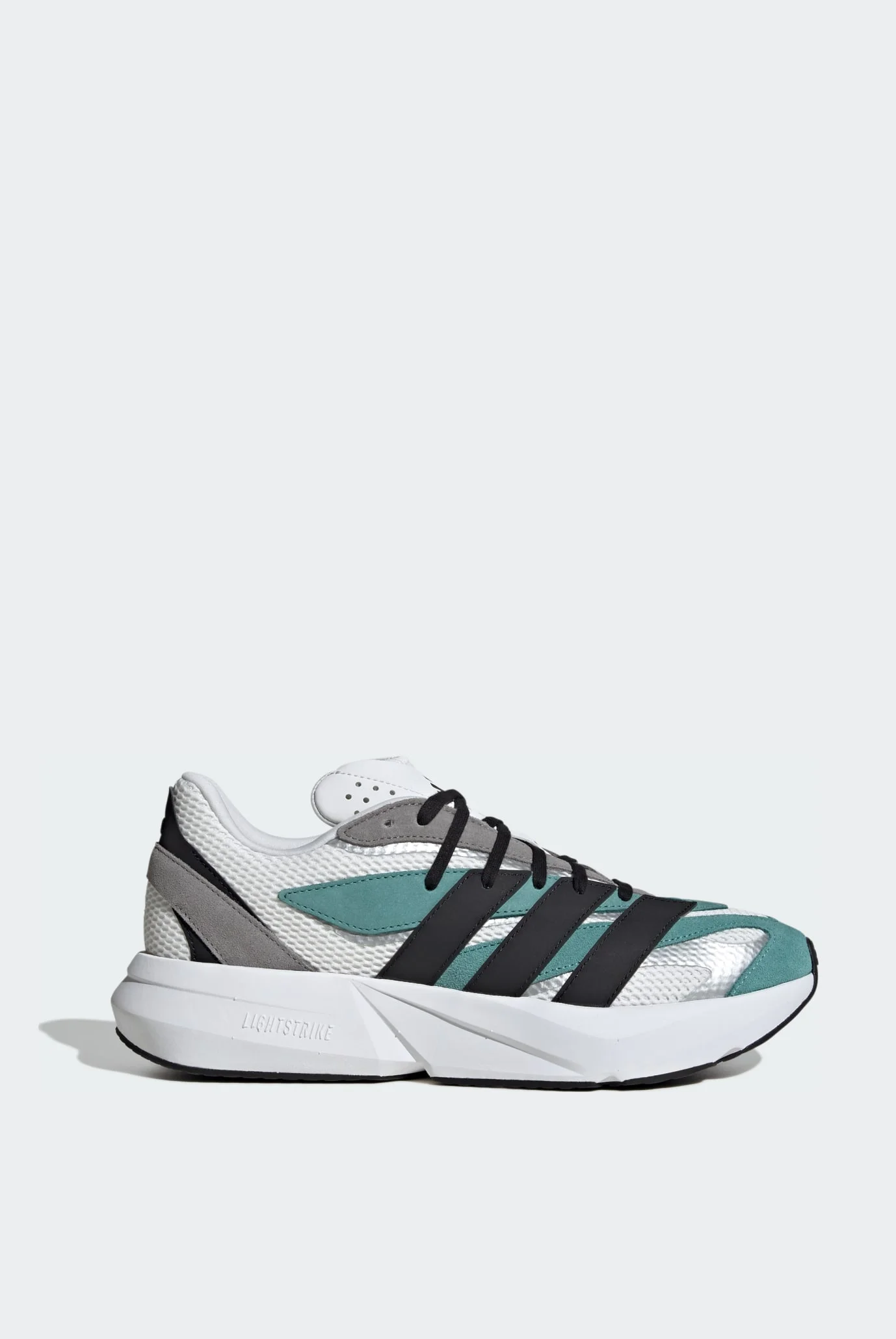 Чоловічі білі кросівки Lightblaze adidas JR3462 — MD-Fashion