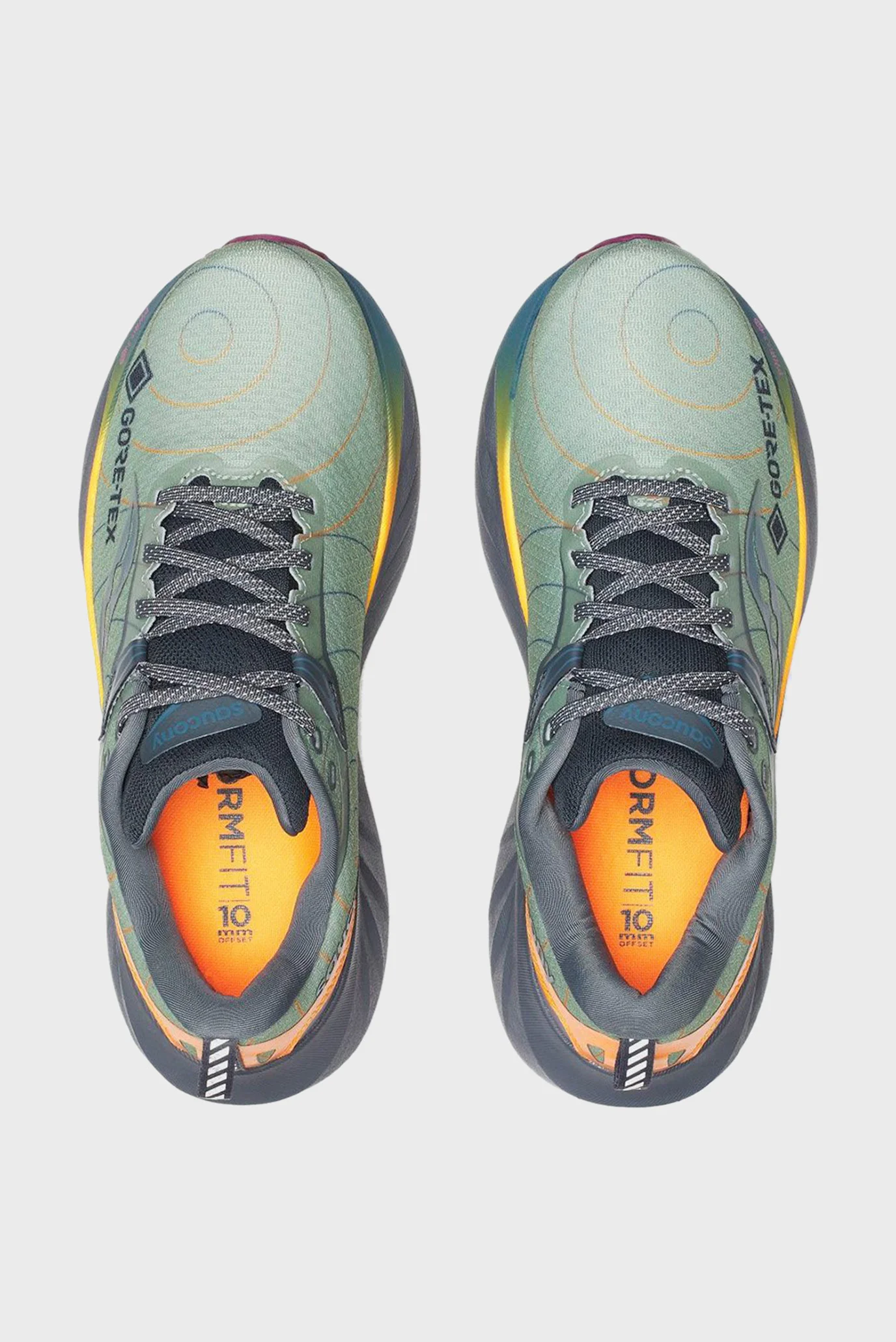 Чоловічі зелені кросівки TRIUMPH 22 GTX Saucony S20966-254 — MD