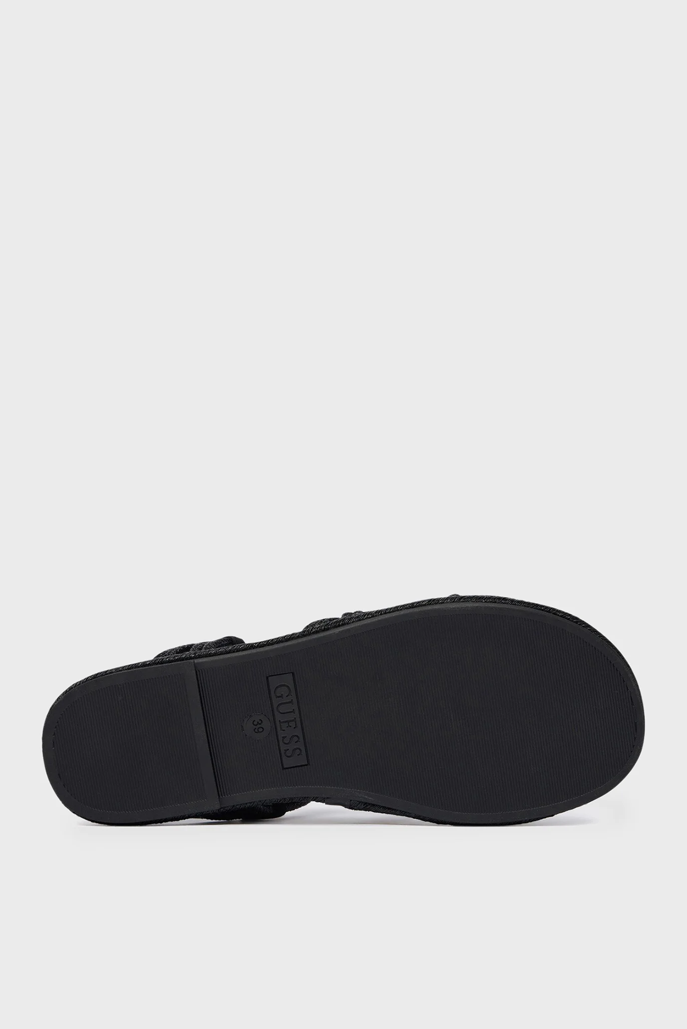Жіночі чорні сандалі Guess FLJKLR.FAB03;BLACK — MD-Fashion