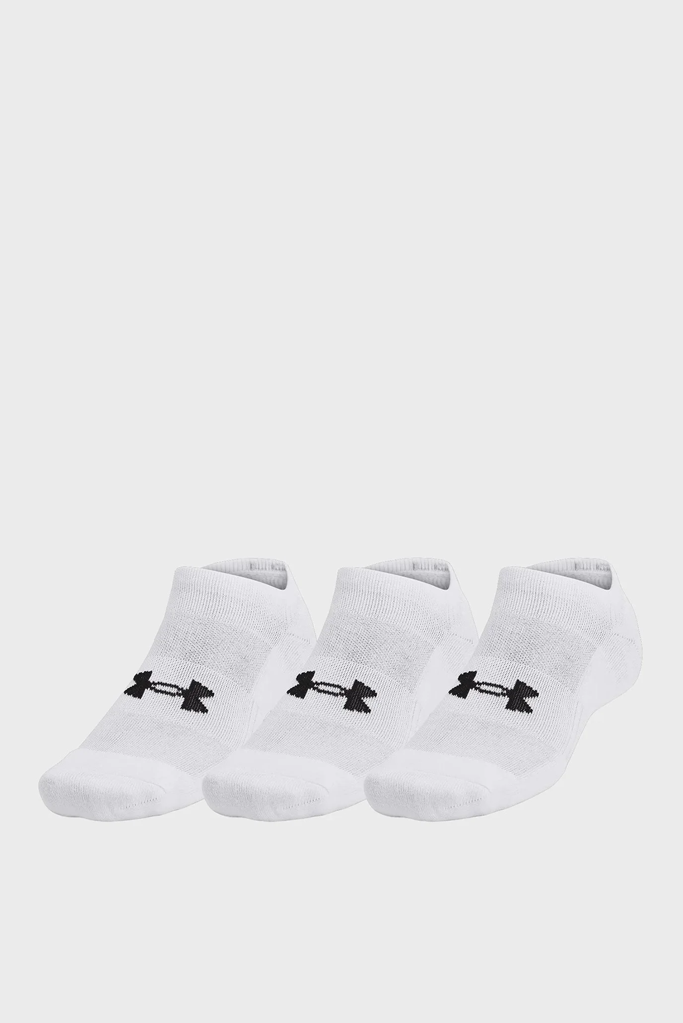Білі шкарпетки (3 пари) Unisex UA TC 3pk No Show Under Armour 1386313 ...